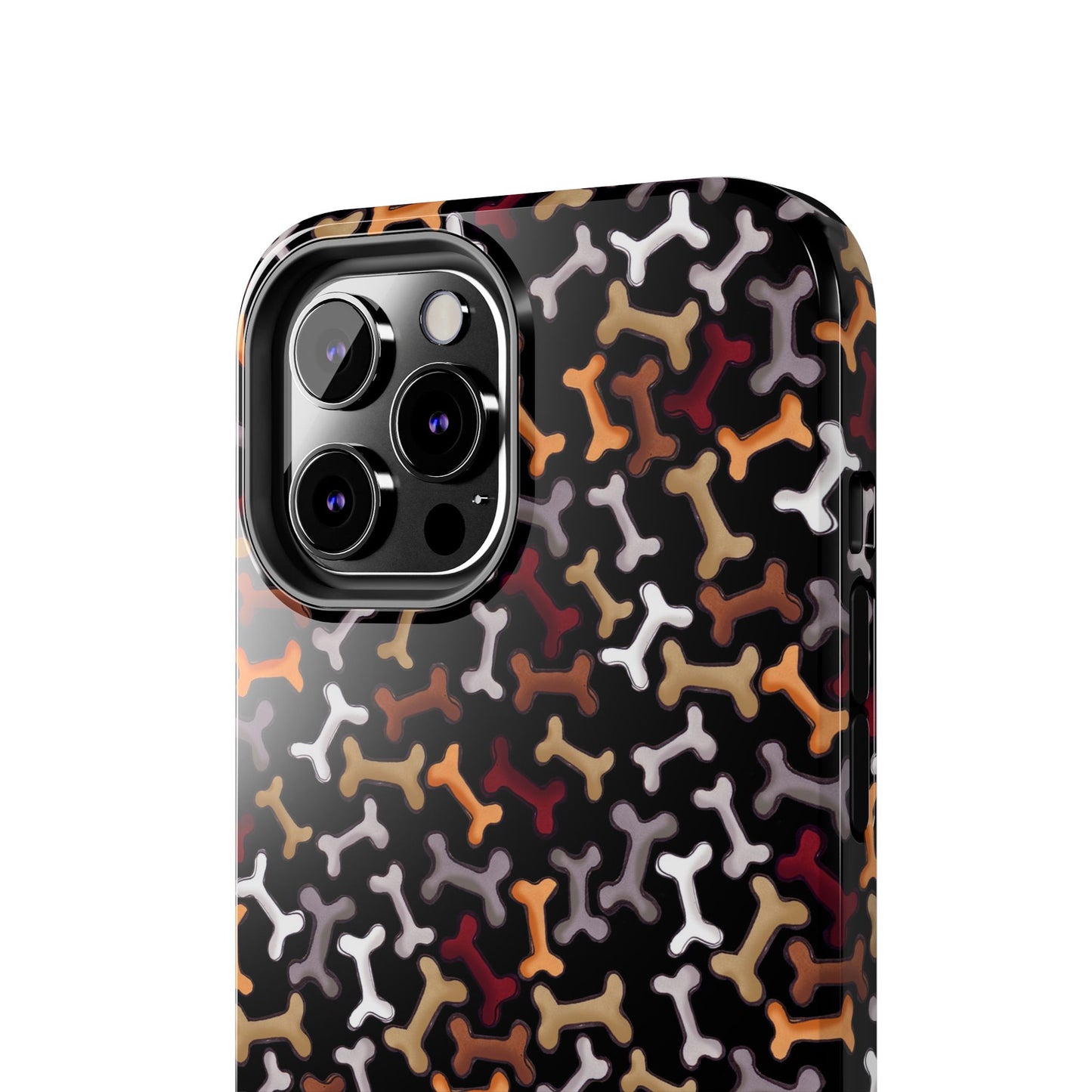 Dog Bones Black Phone Case