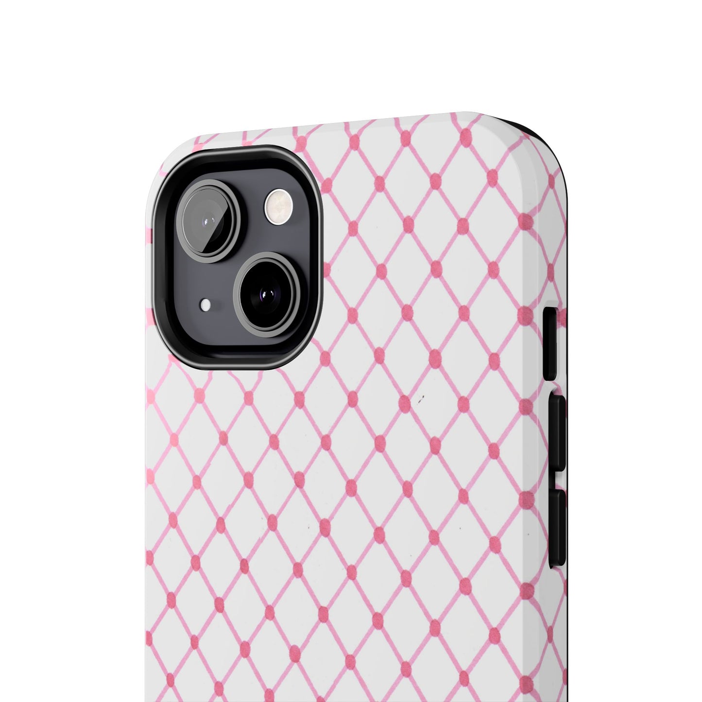 Diamond White / Pink Phone Case