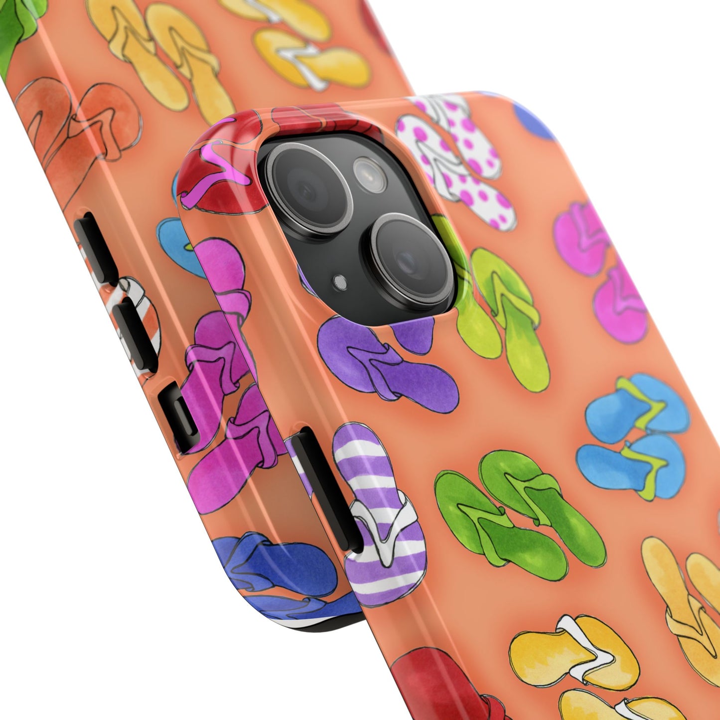 Fun Flops Orange Phone Case