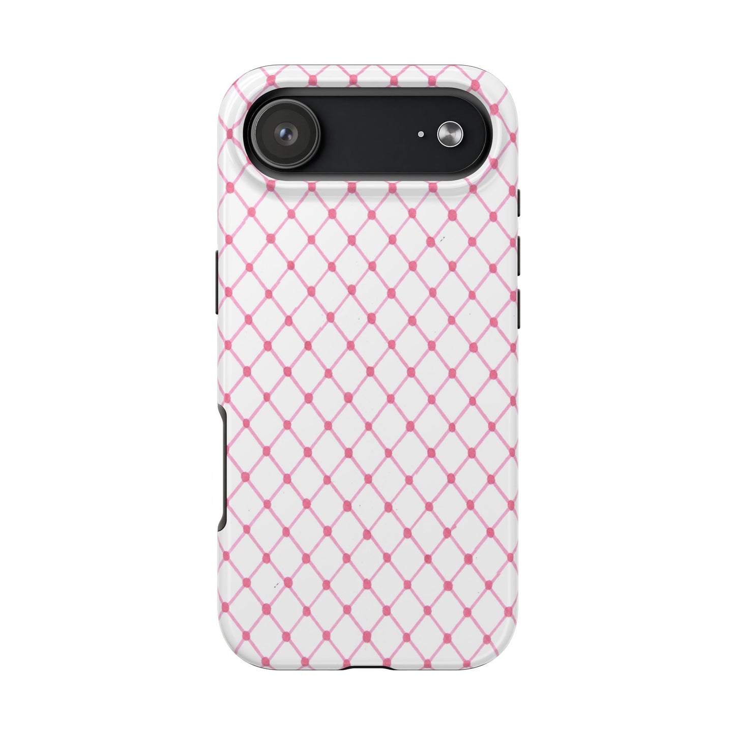 Diamond White / Pink Phone Case