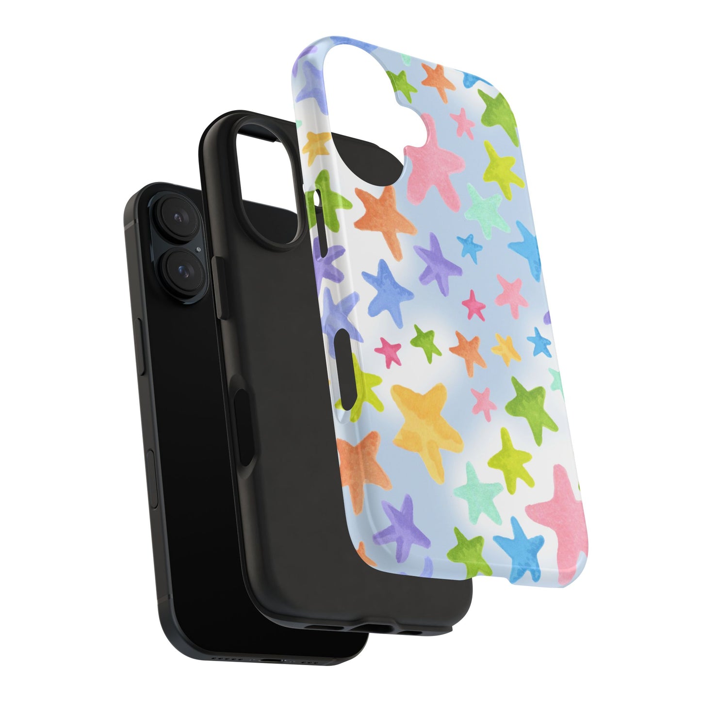 Happy Stars Blue Sky Phone Case