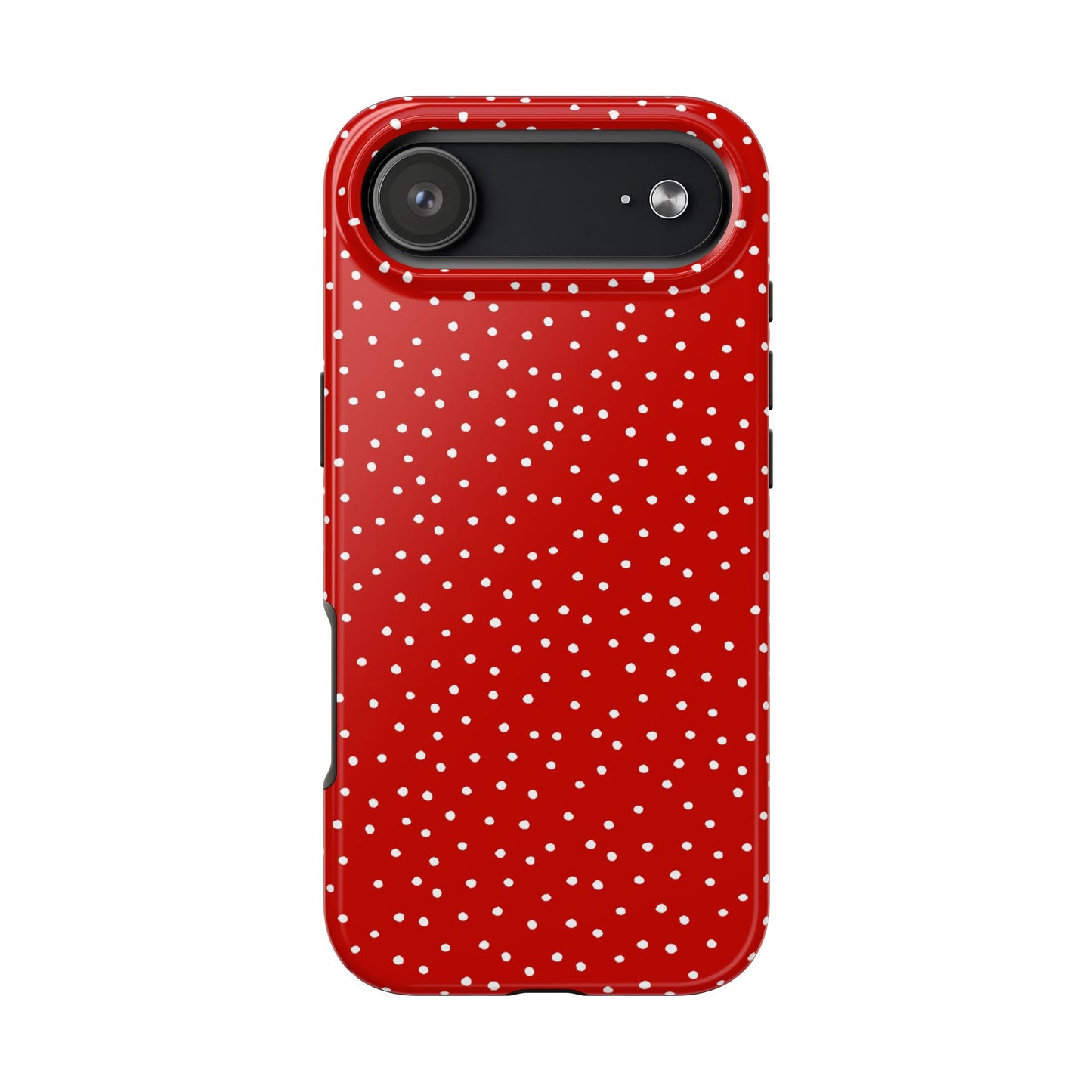 Dinky Dots Red / White Phone Case
