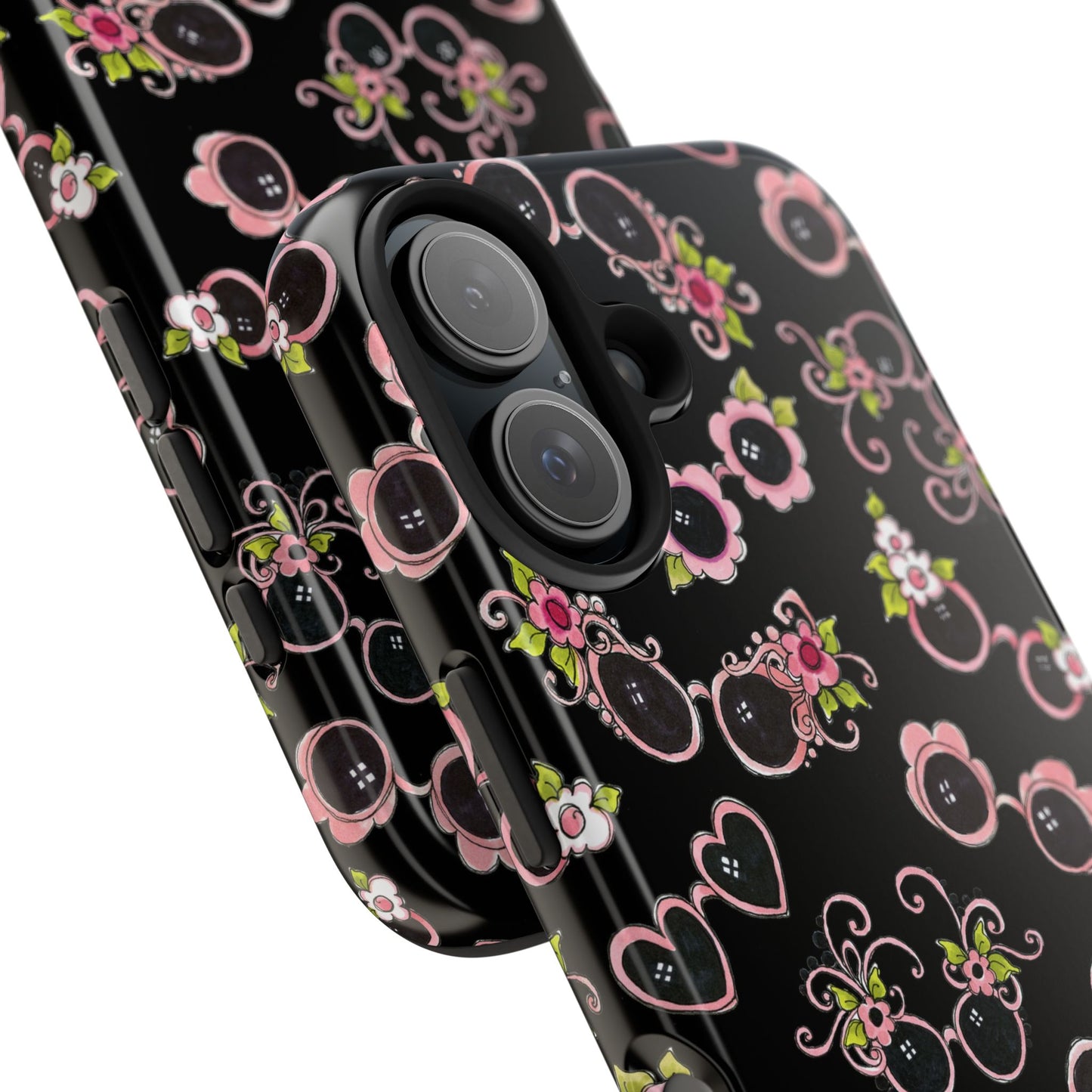 Tossed Shades Black Phone Case