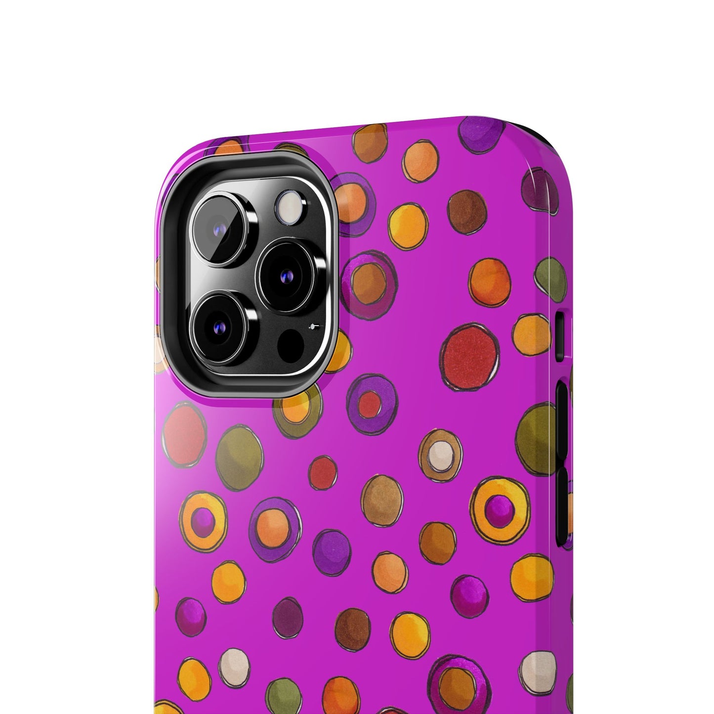 Double Dot Fuchsia Phone Case