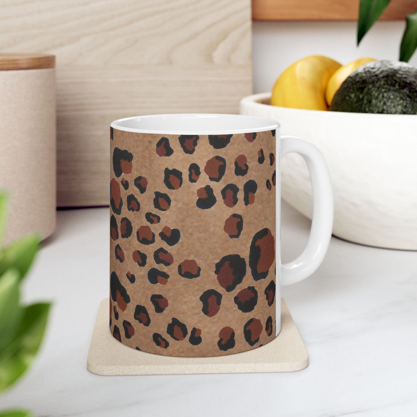 Leopard Caramel Cup