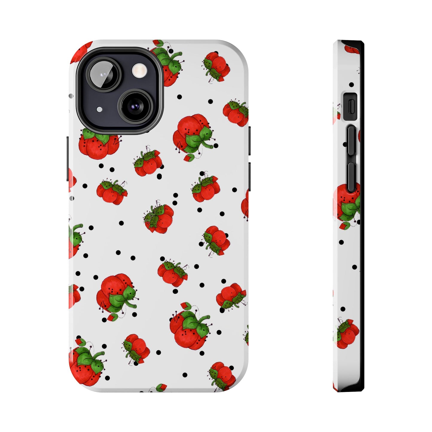 Pin Dots White Phone Case