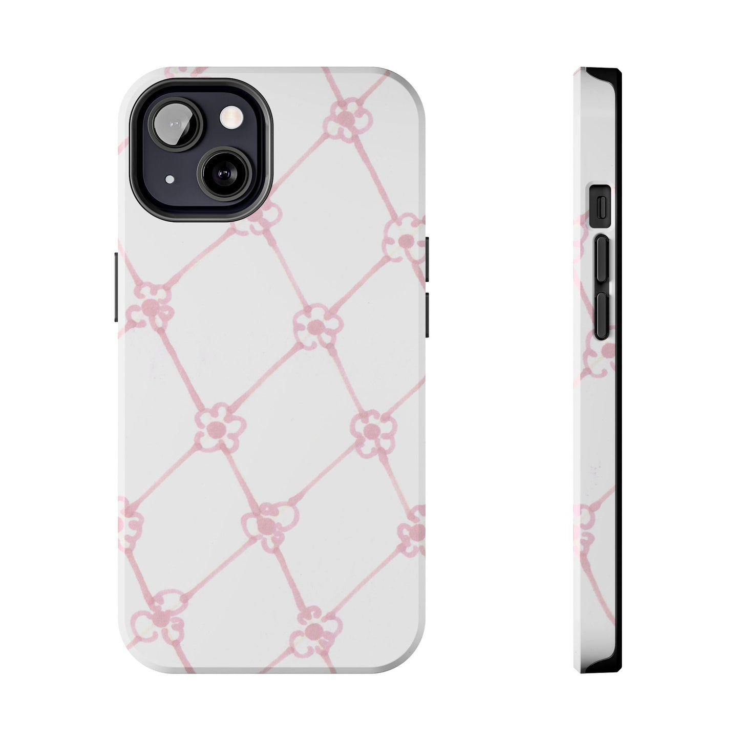 Flower Model Scroll Phone Case