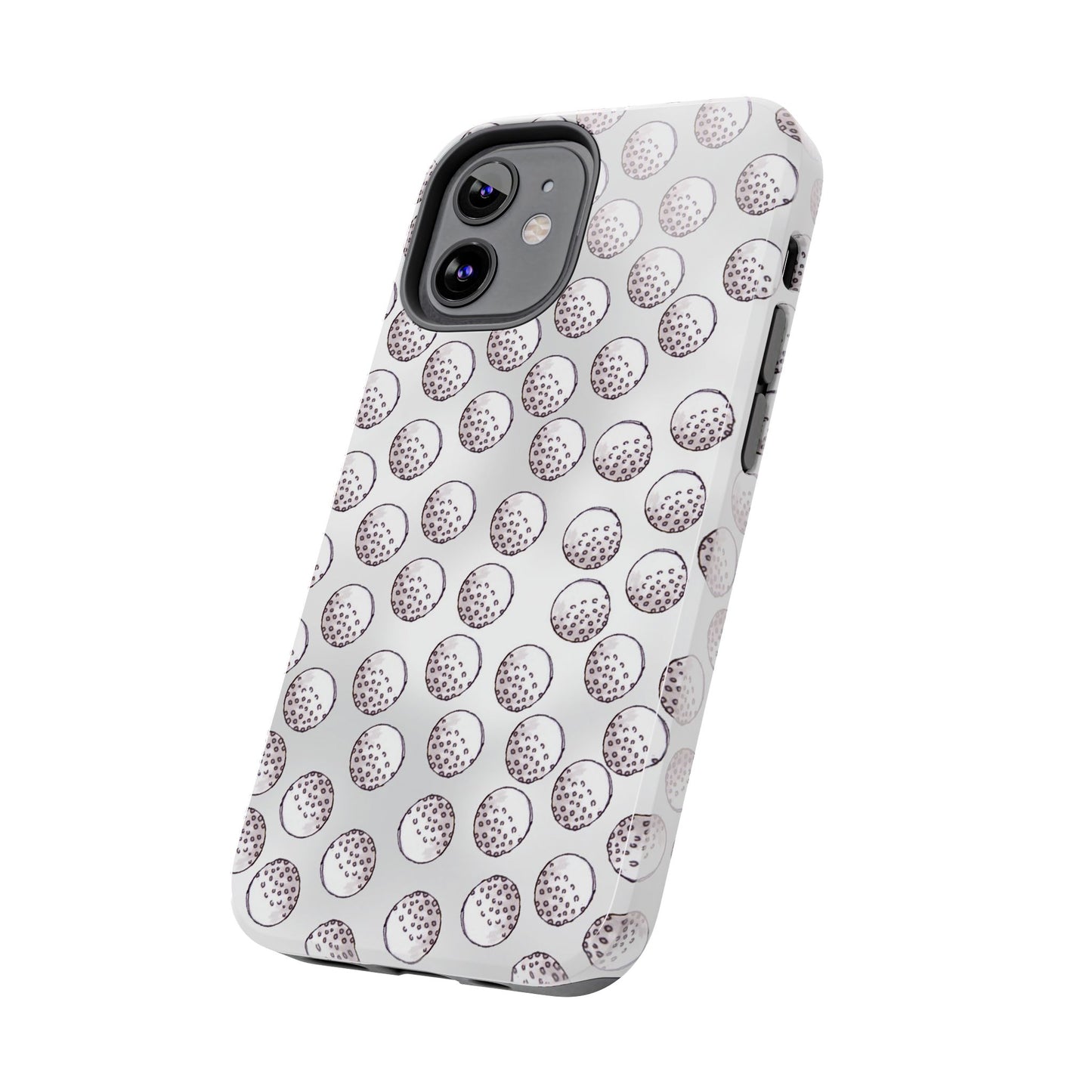 Ball Dots Gray Phone Case