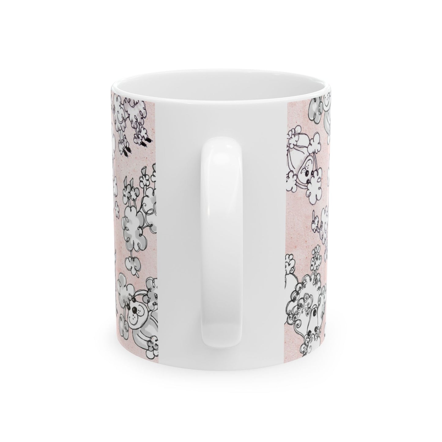 Paris Poodles Pink Cup