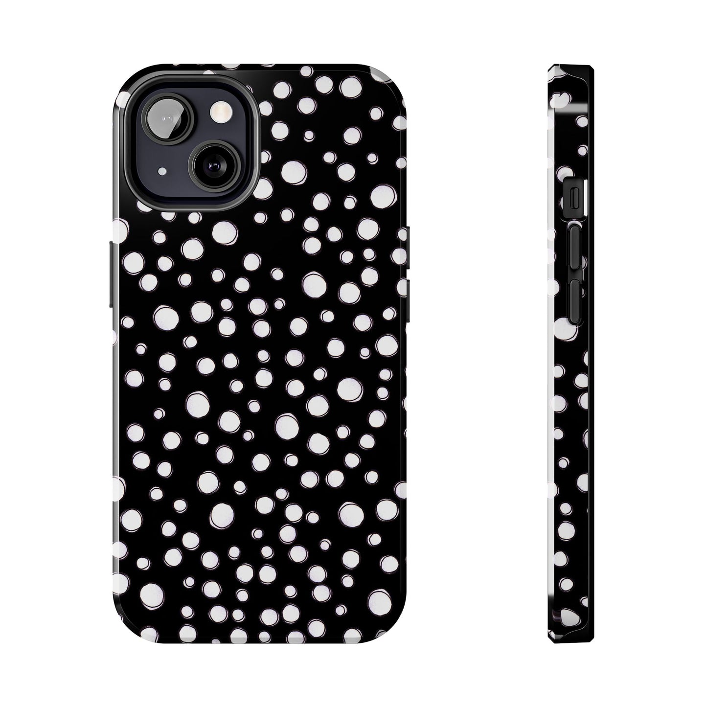 Pot Dots Black Phone Case