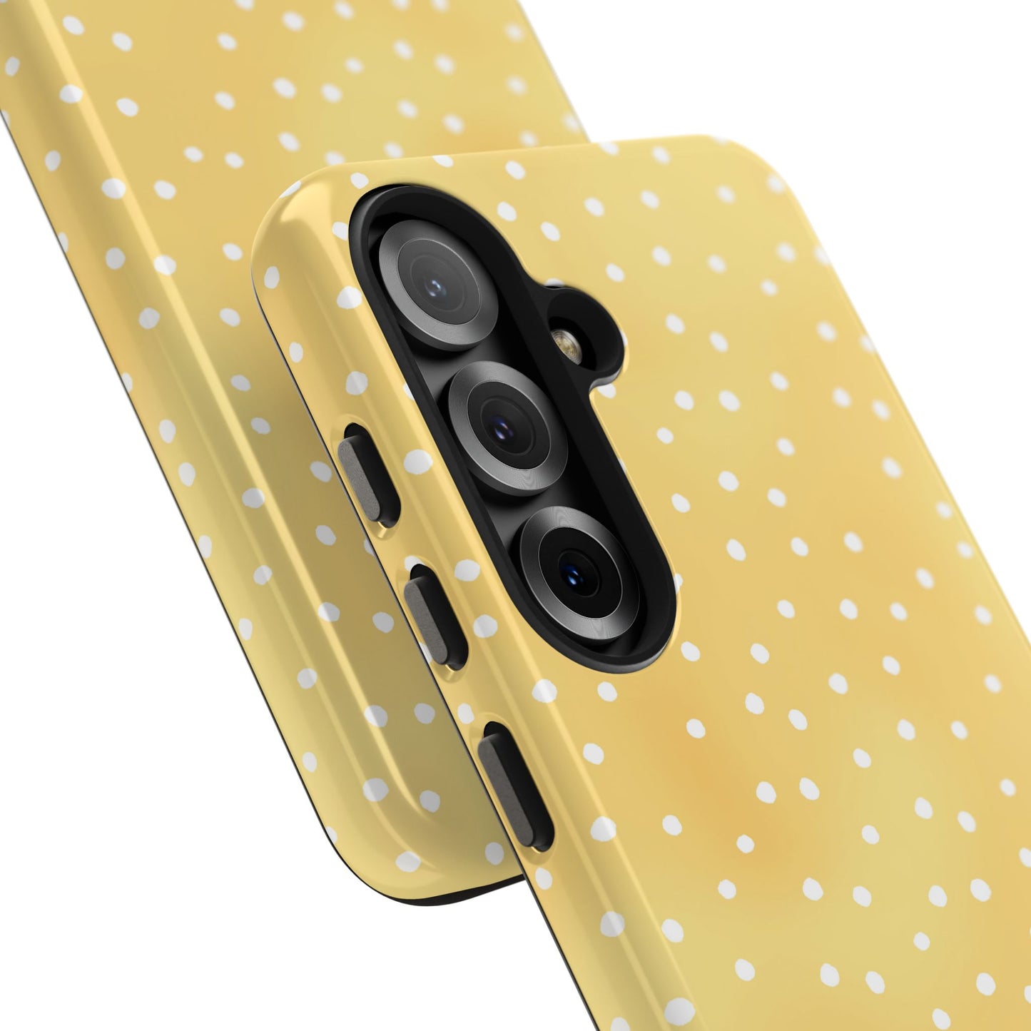 Dinky Dots Sunshine / White Phone Case