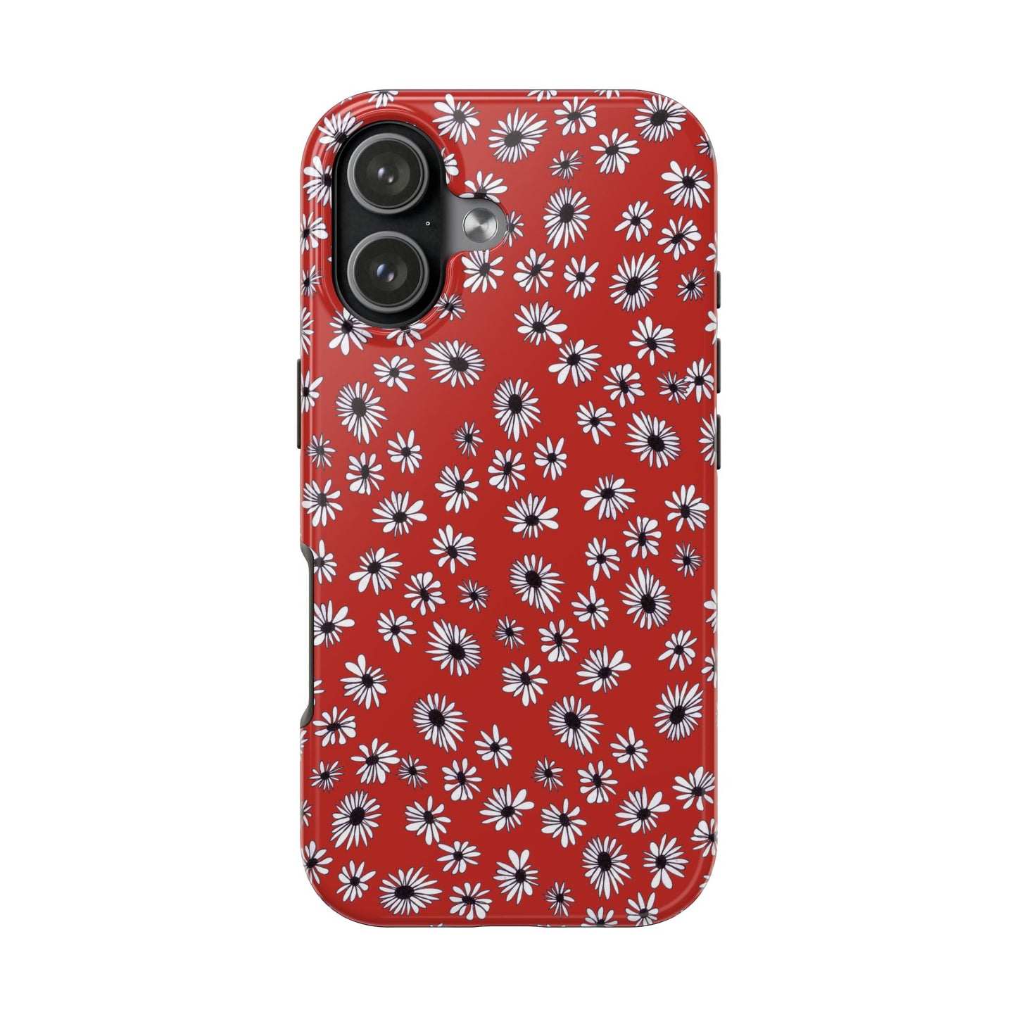 Random Daisy Red / White Phone Case