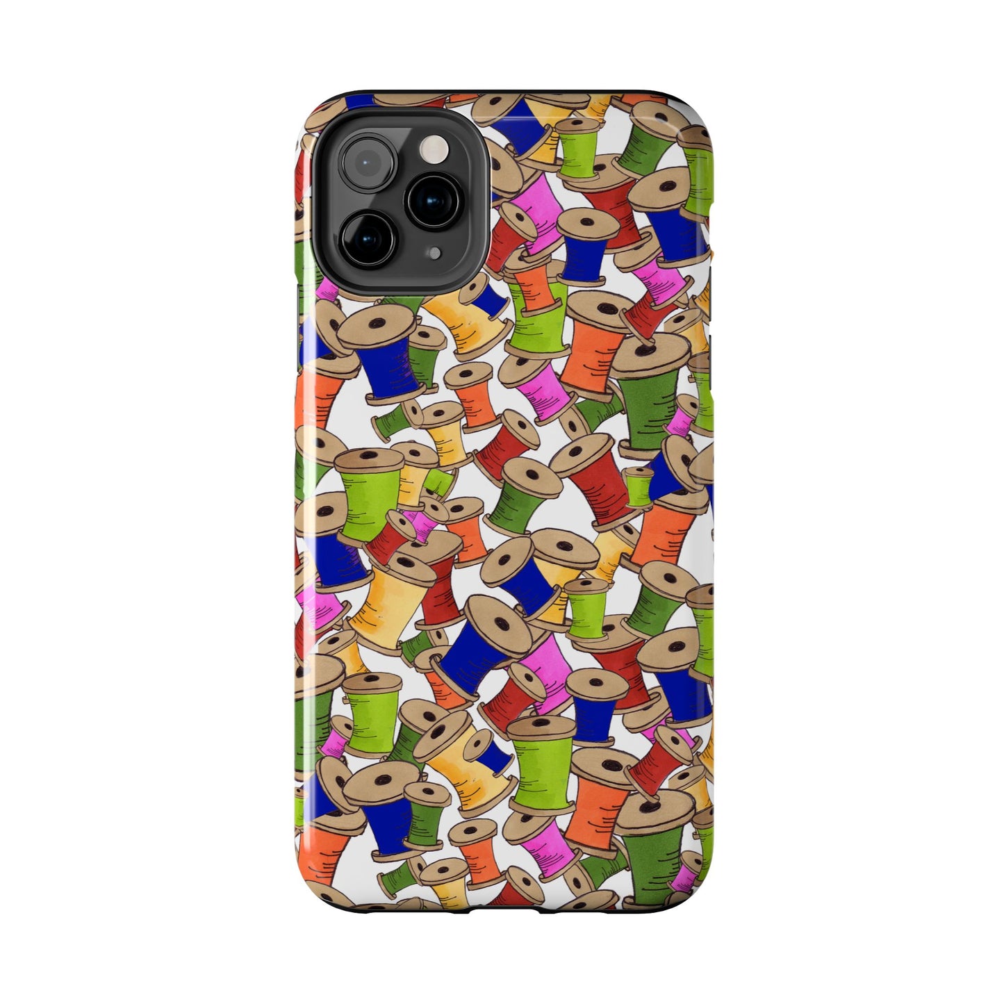 Spoolopoly White Phone Case