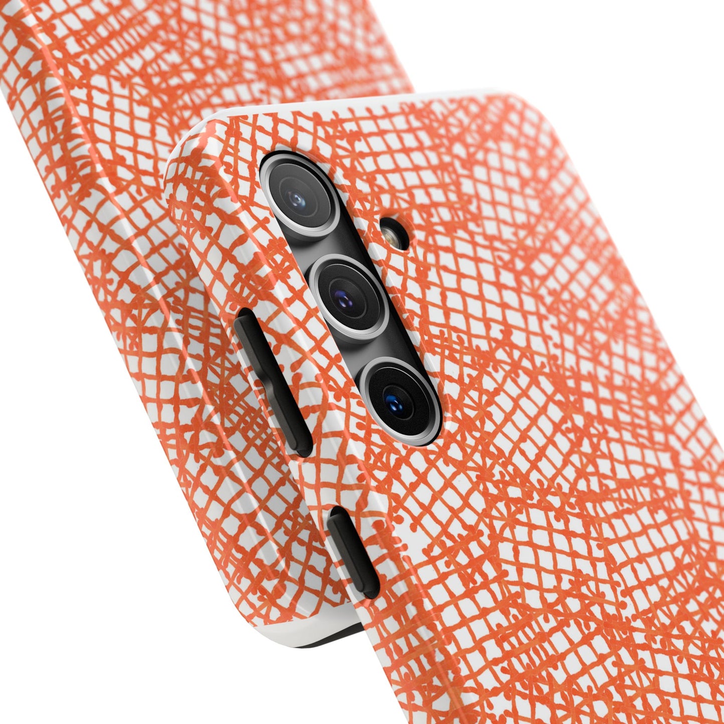 Random Waffle Orange Phone Case