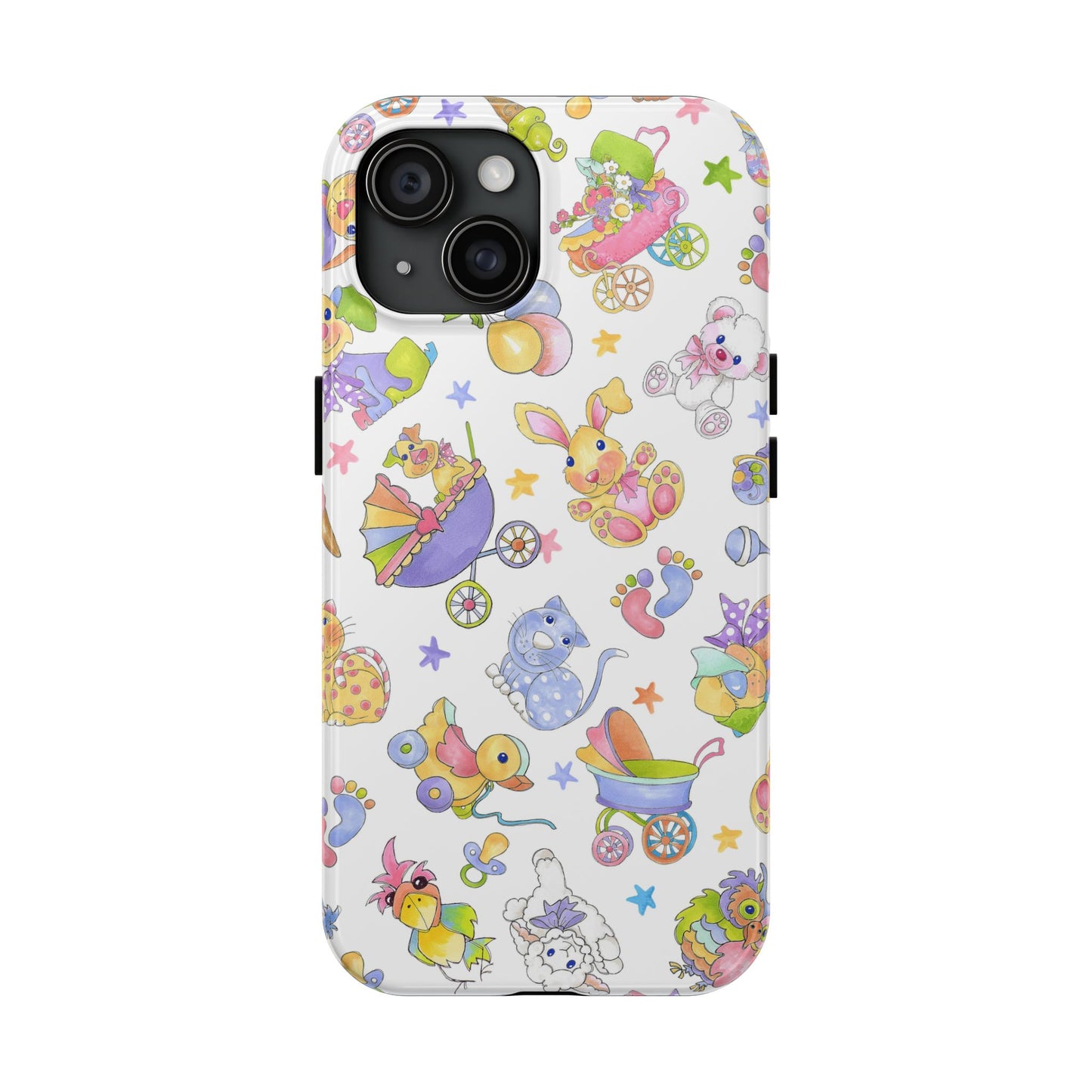 Busy Baby White Phone Case