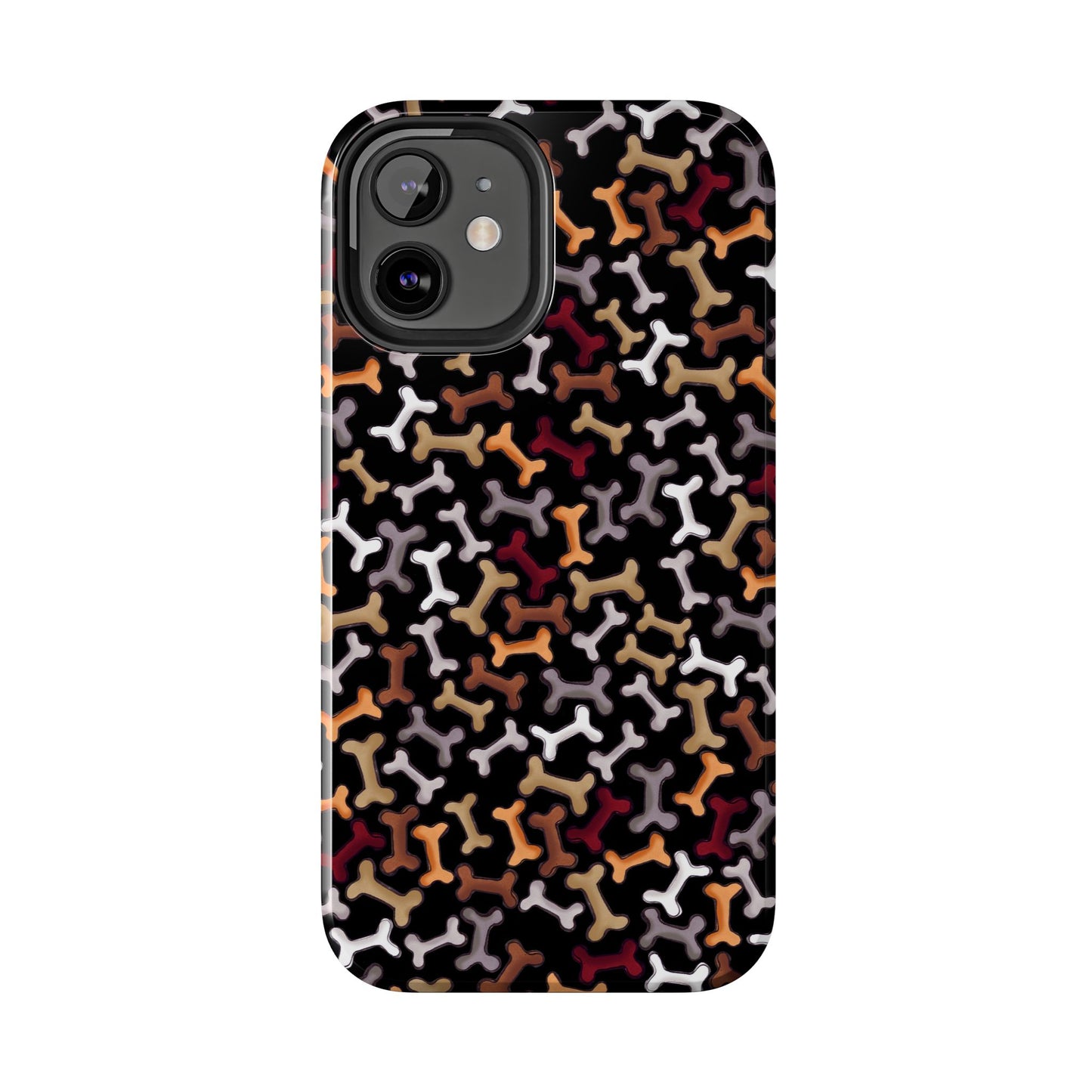 Dog Bones Black Phone Case