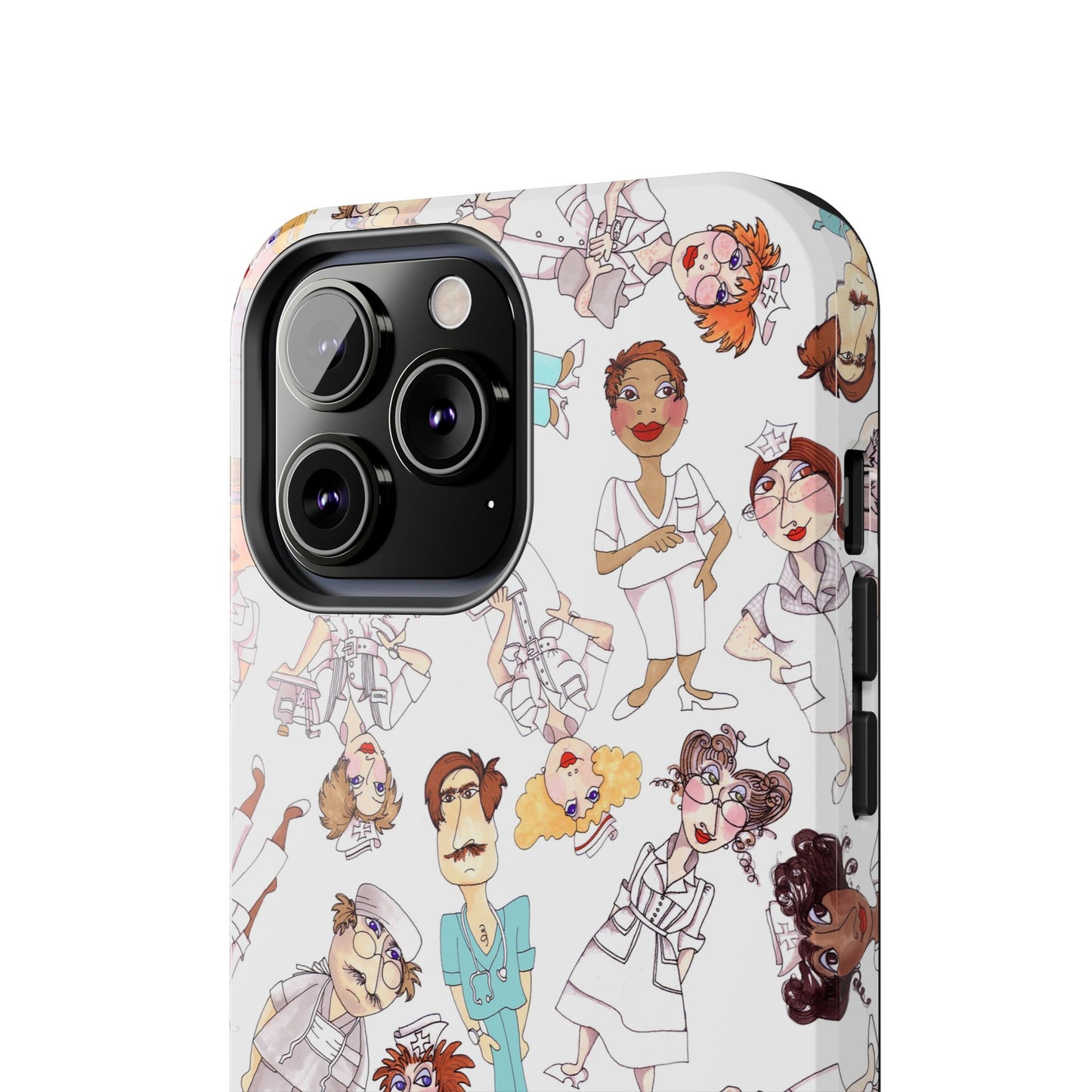 Happy Staff White Phone Case