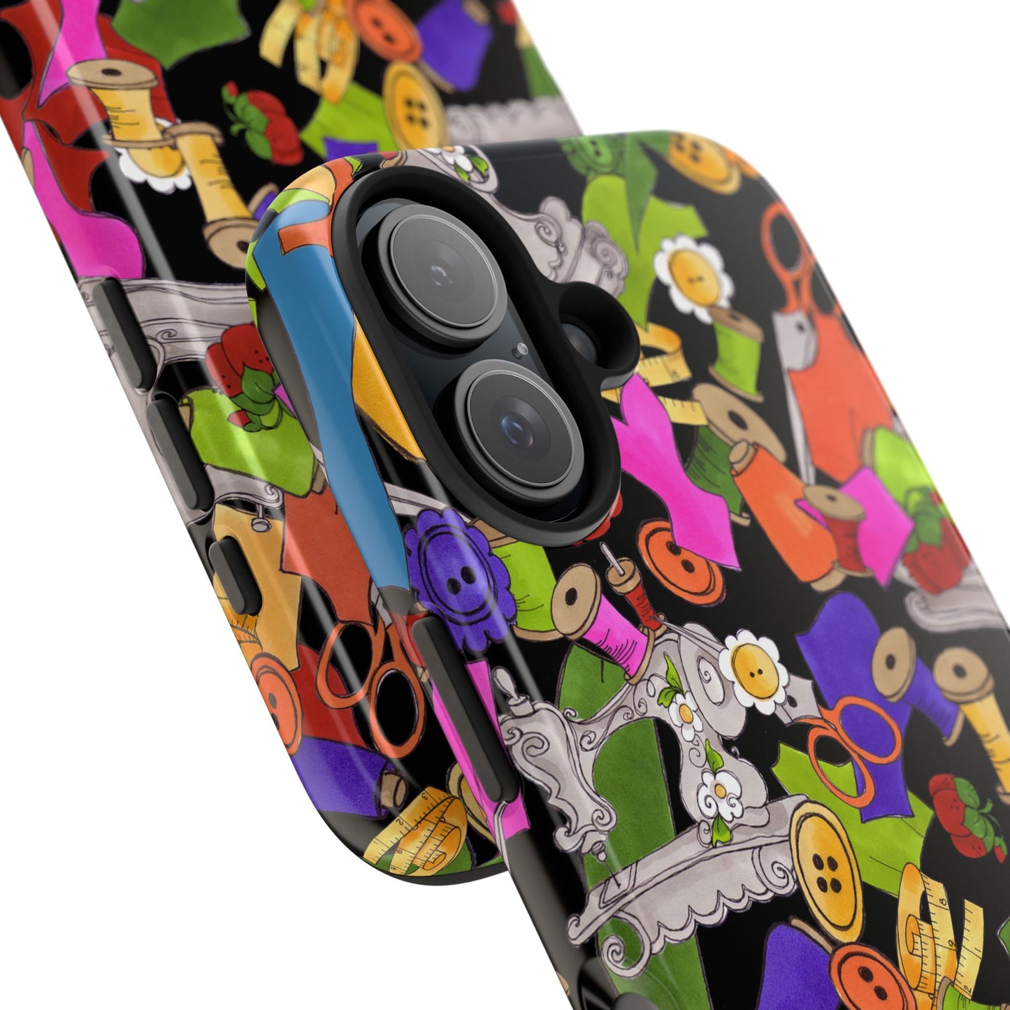 Kaleidasew Black Phone Case