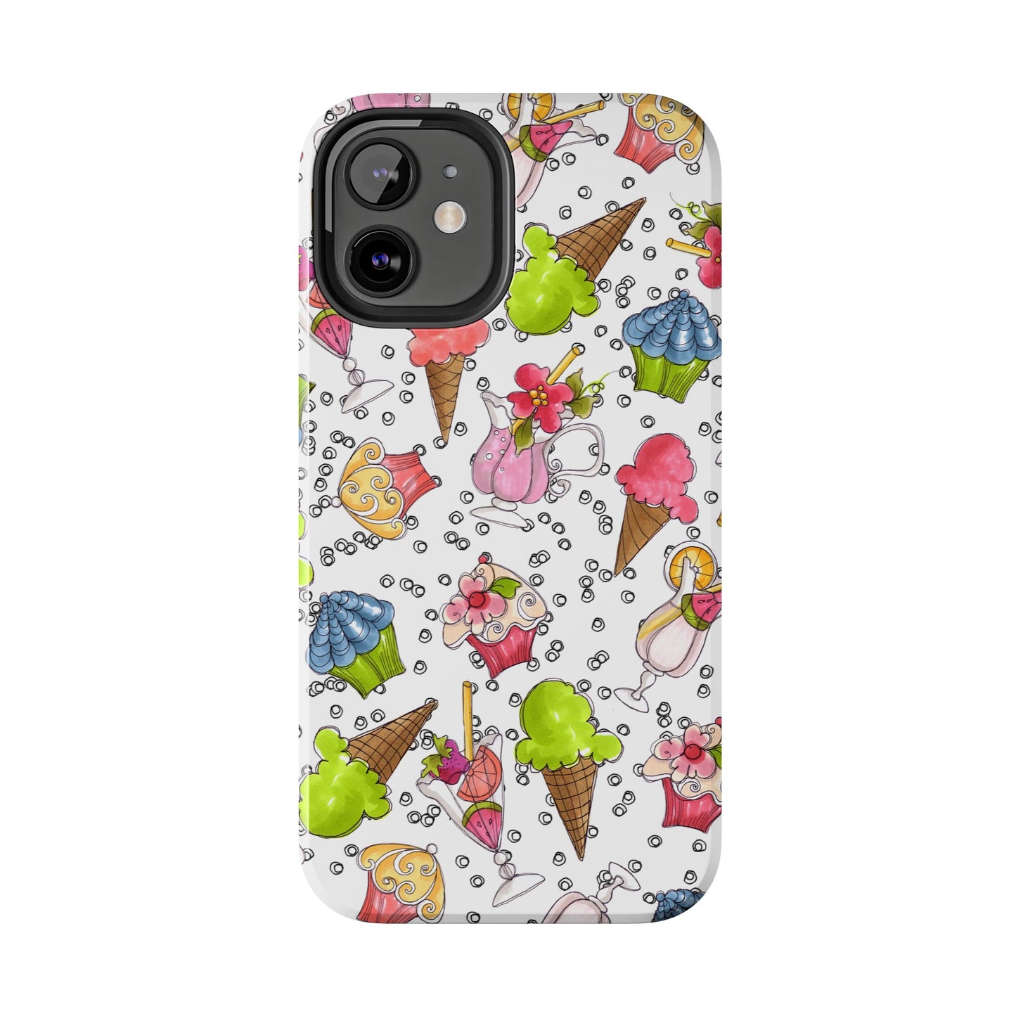 Resort Food White Phone Case