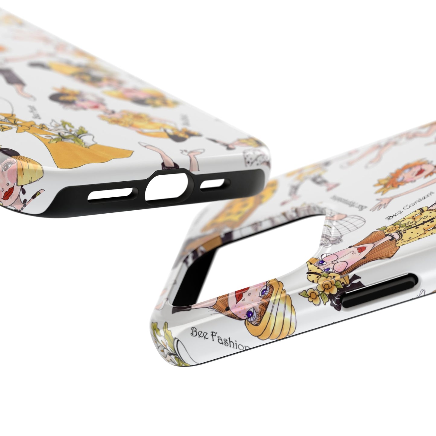 Bee Tossed White Phone Case