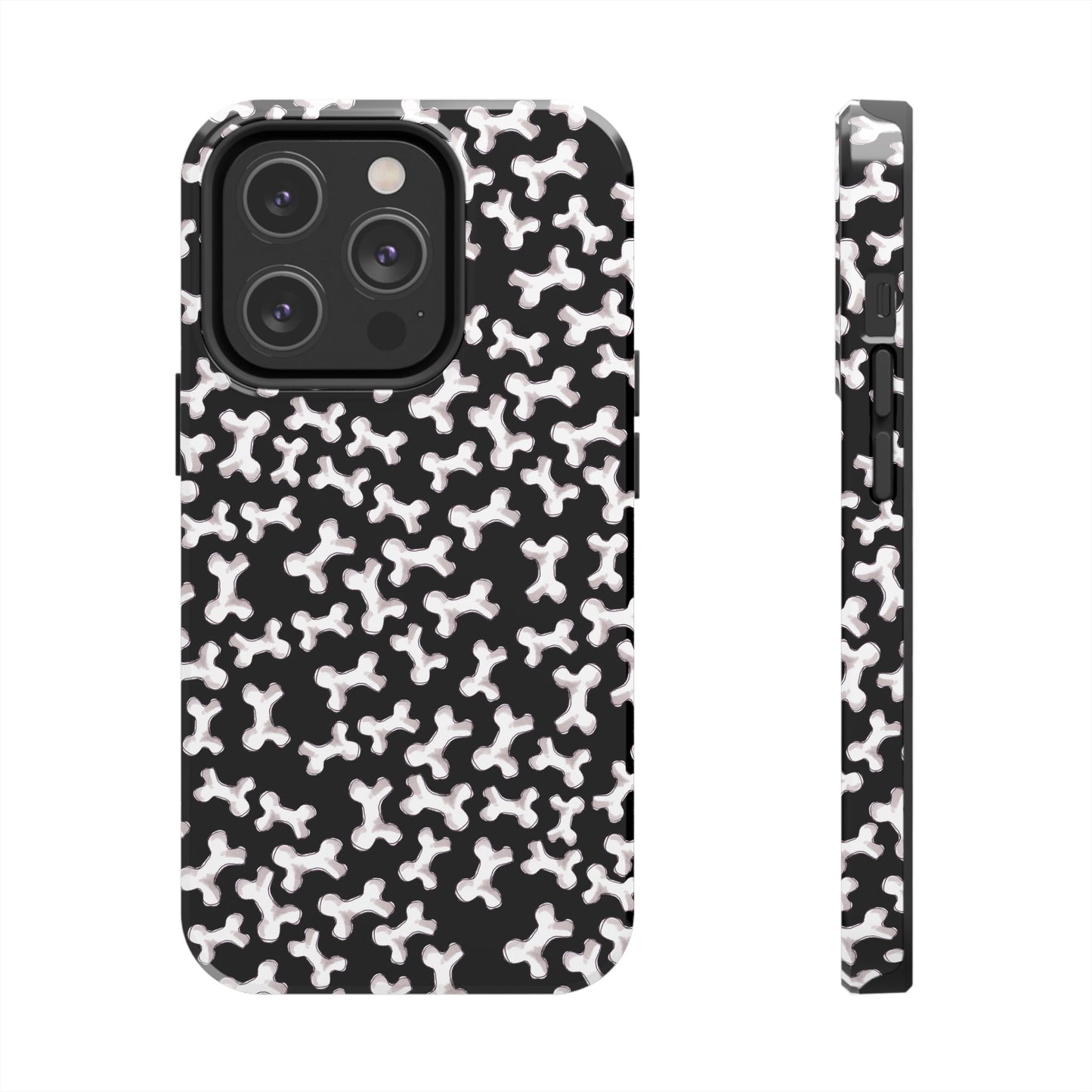 Bones a Lot Black Phone Case