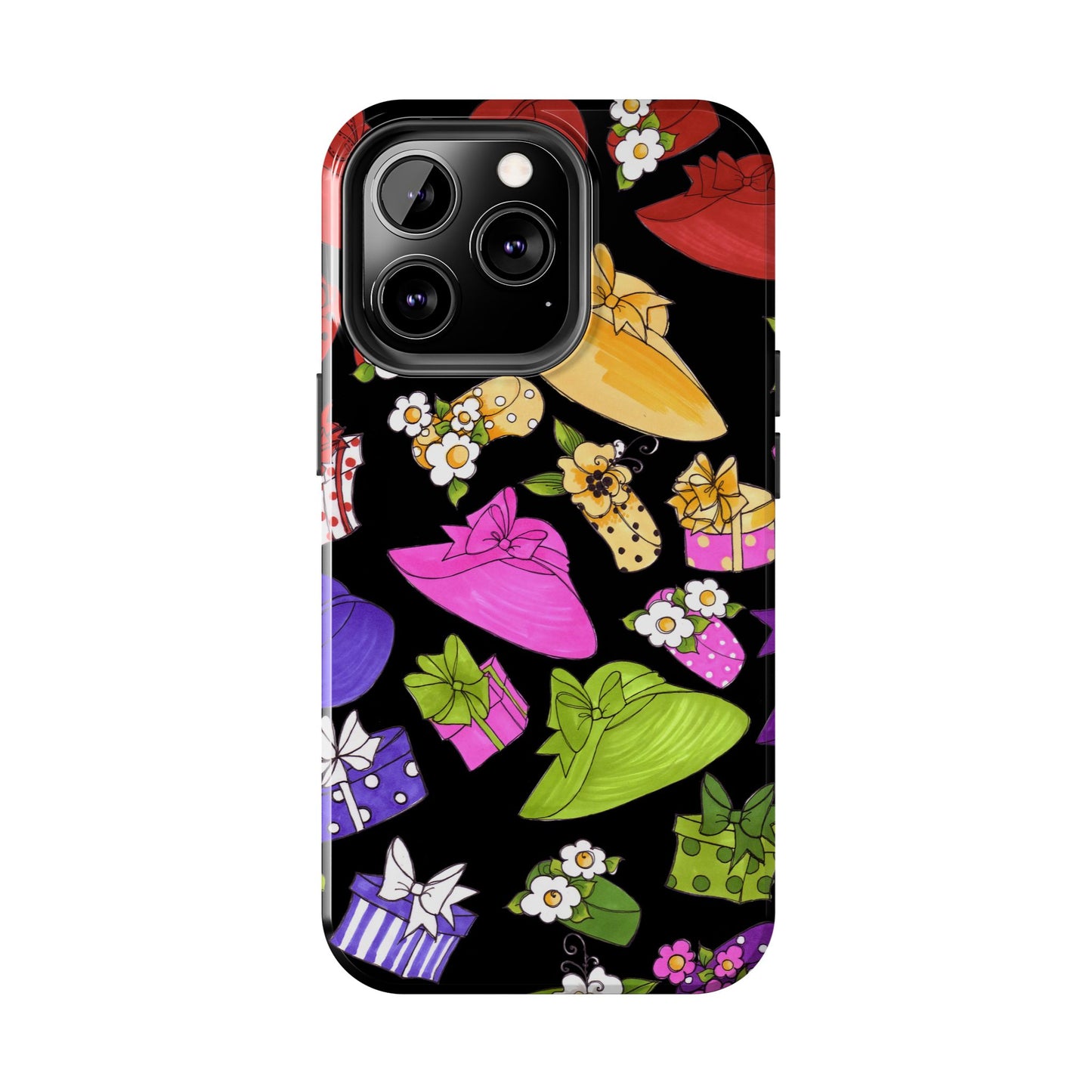 Accessories Tossed Black Phone Case