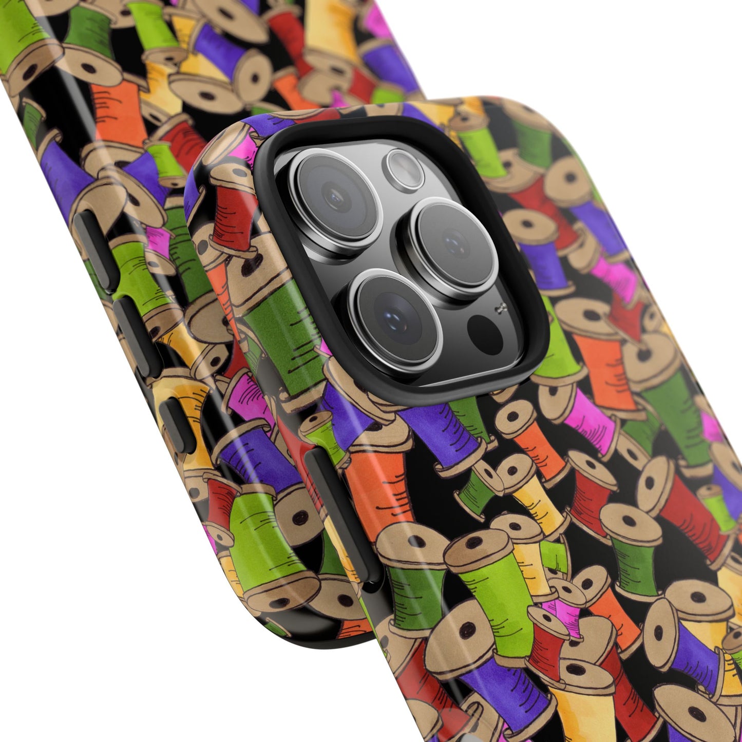 Spoolopoly Black Phone Case