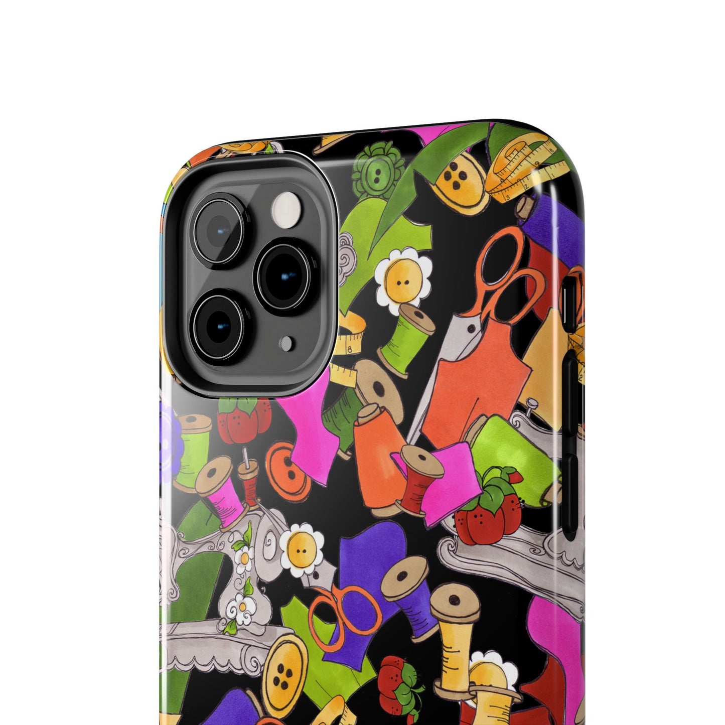 Kaleidasew Black Phone Case