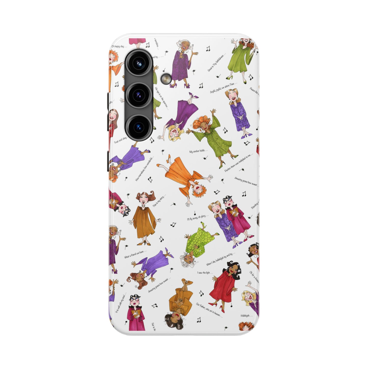 Sing it Sister White Phone Case