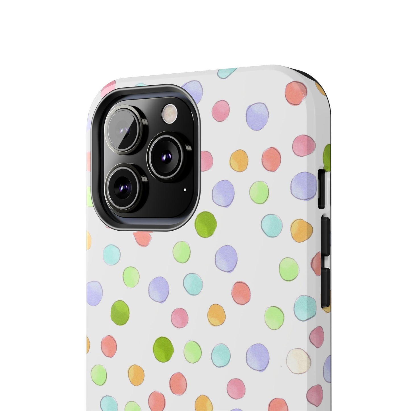 Happy Dots White Phone Case