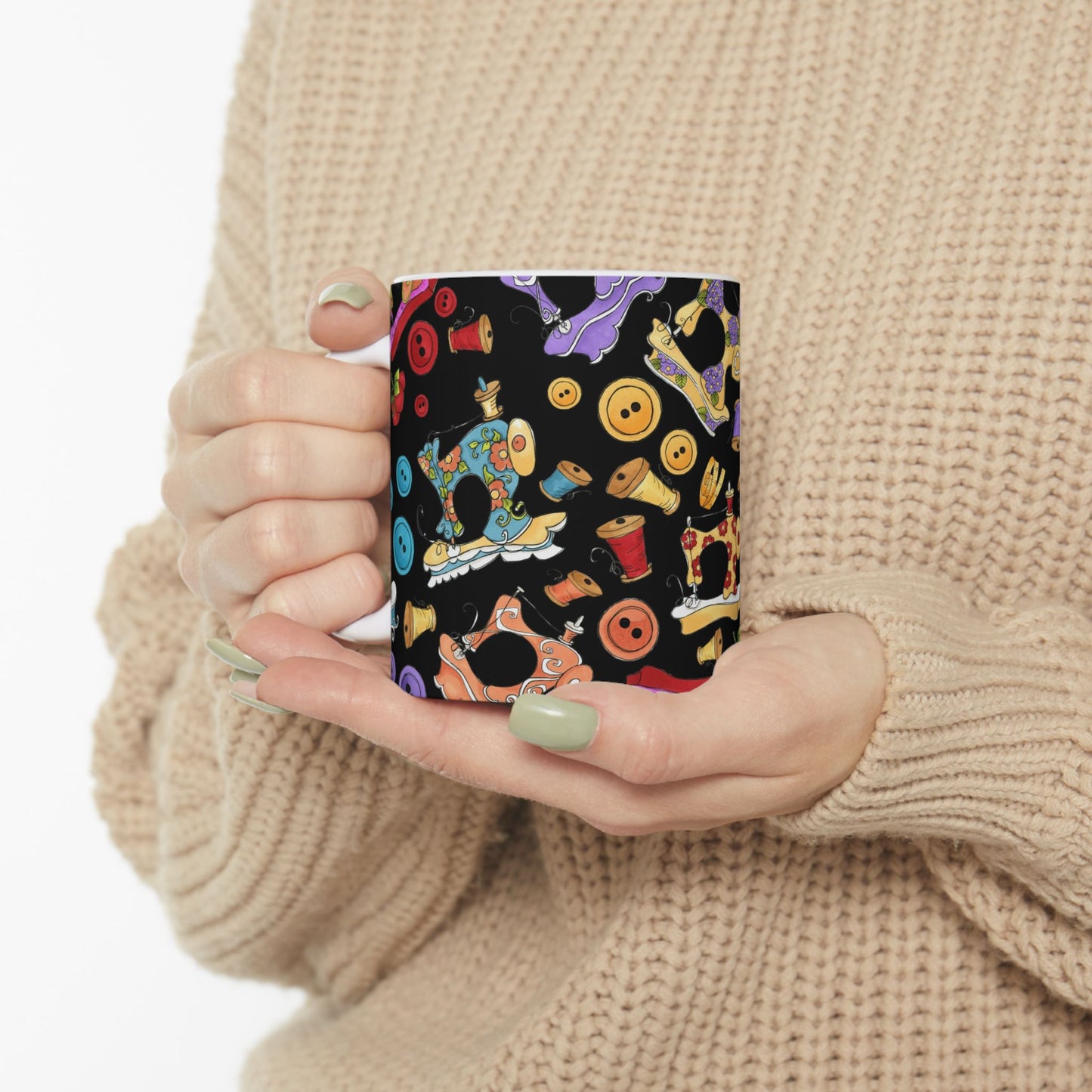 Sew Assorted Black Cup