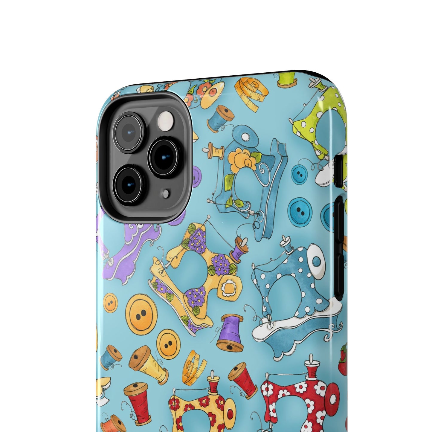 Sew Assorted Turquoise Phone Case