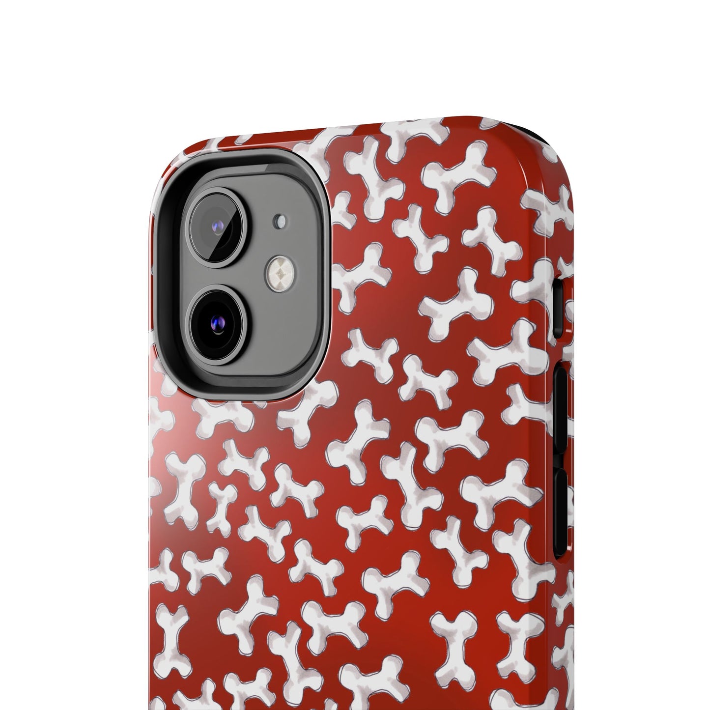 Bones a Lot Red Phone Case