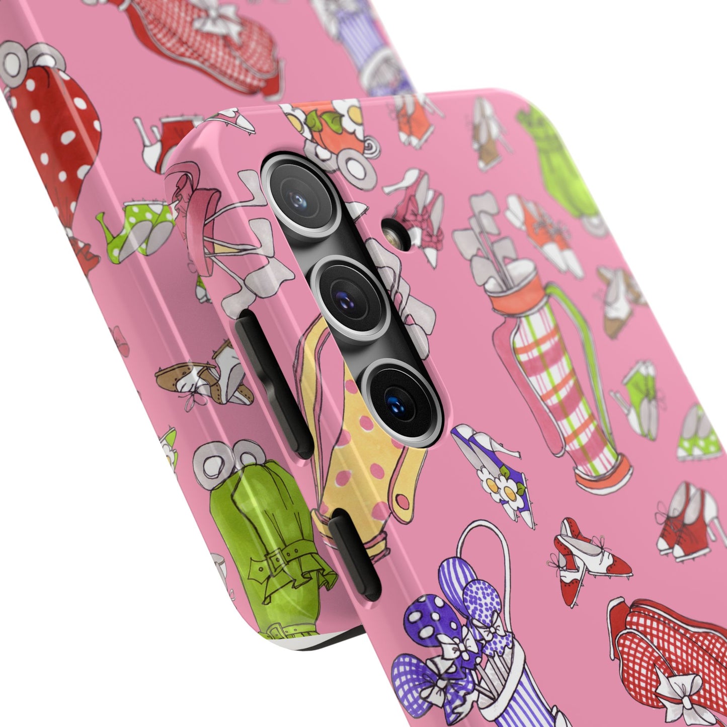 Bags & Shoes Pink Phone Case