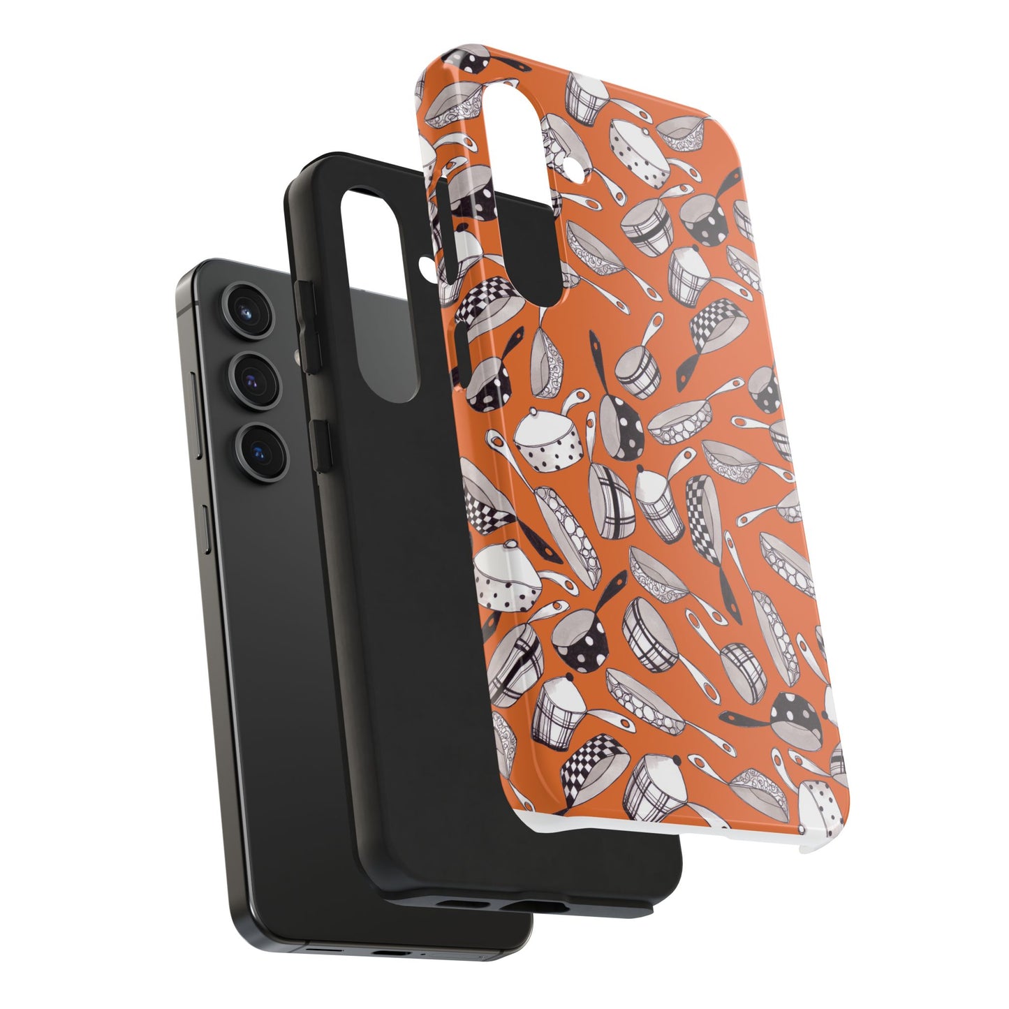 Pots & Pans Flyin' Orange Phone Case