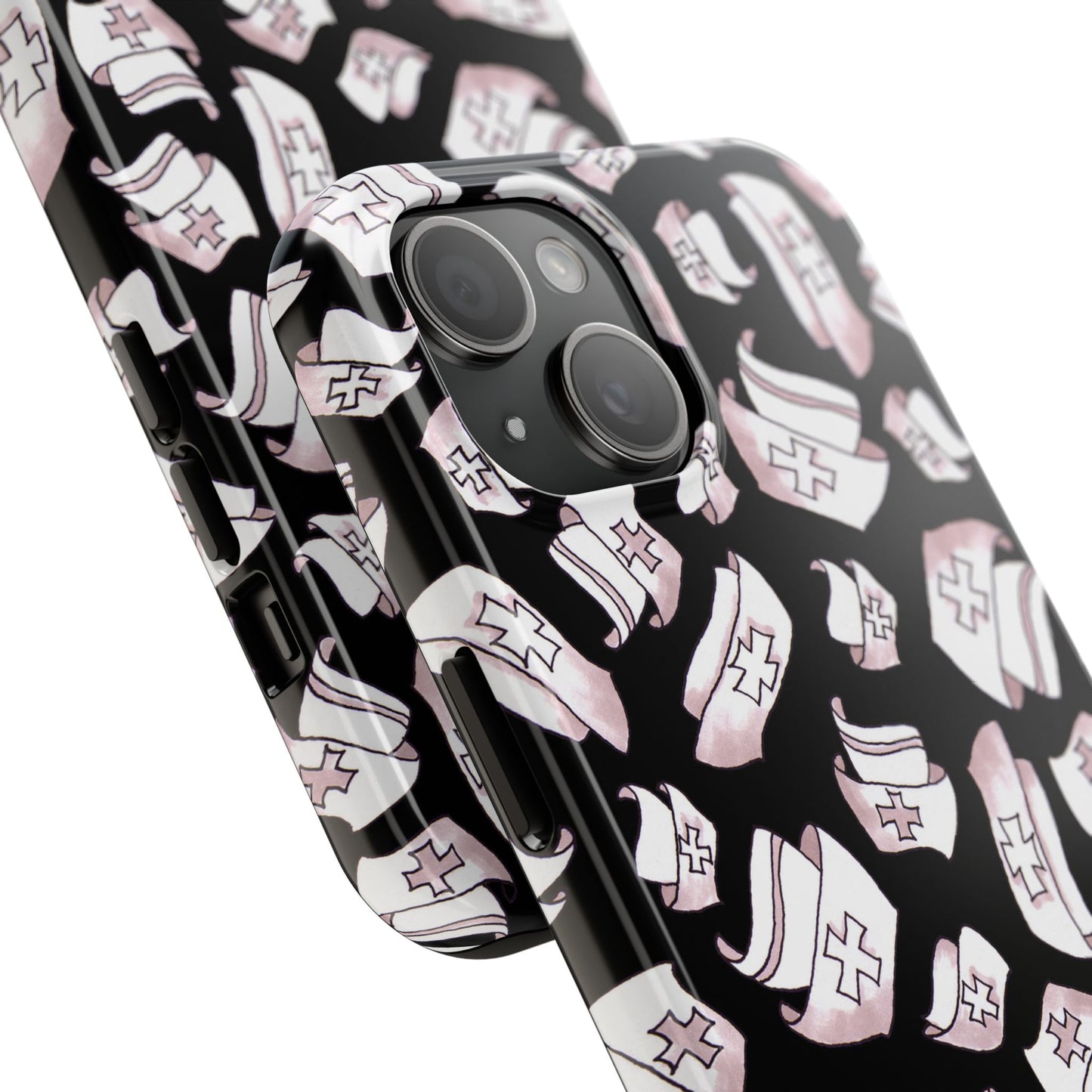 Happy Hats Black Phone Case