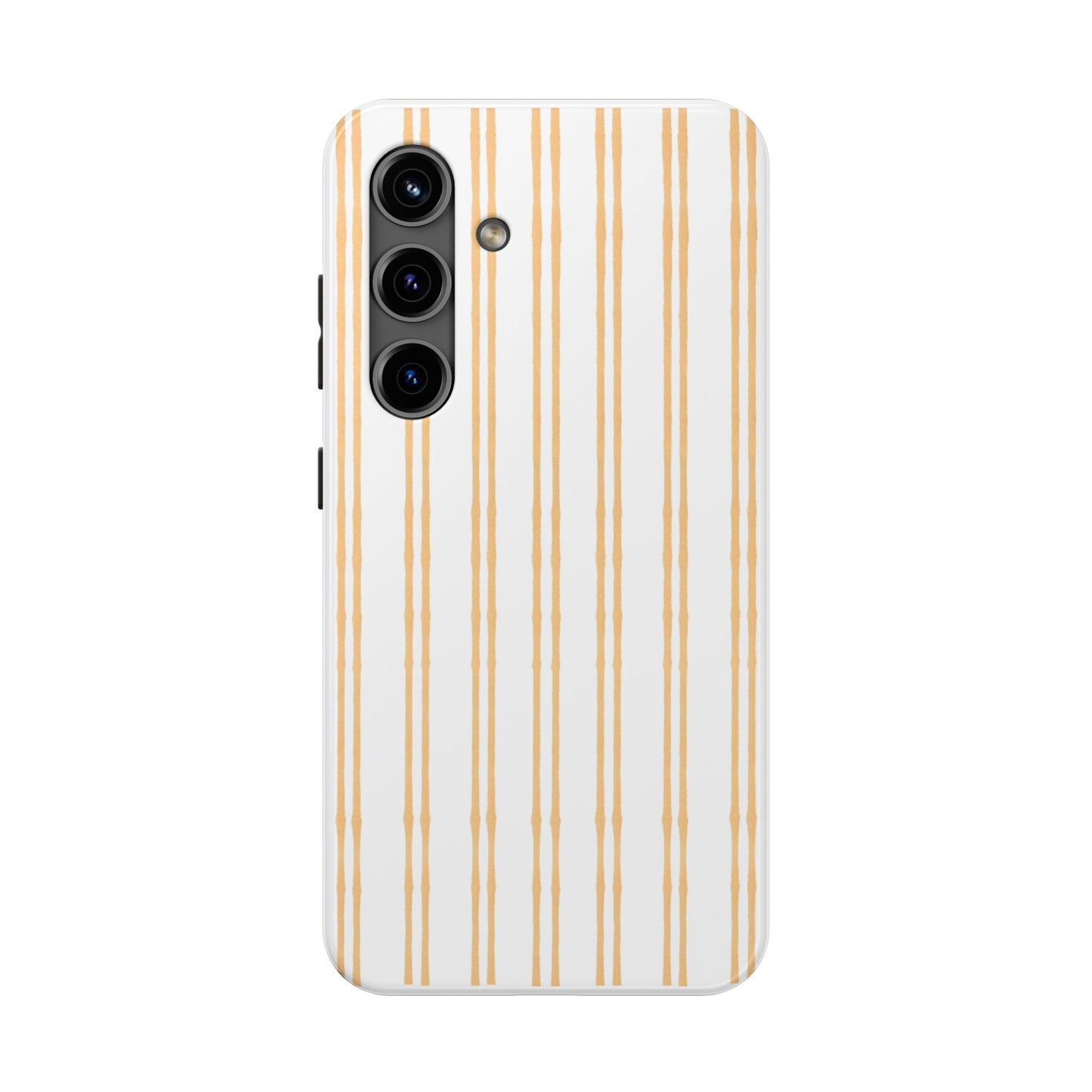 Double Stripe Yellow Phone Case