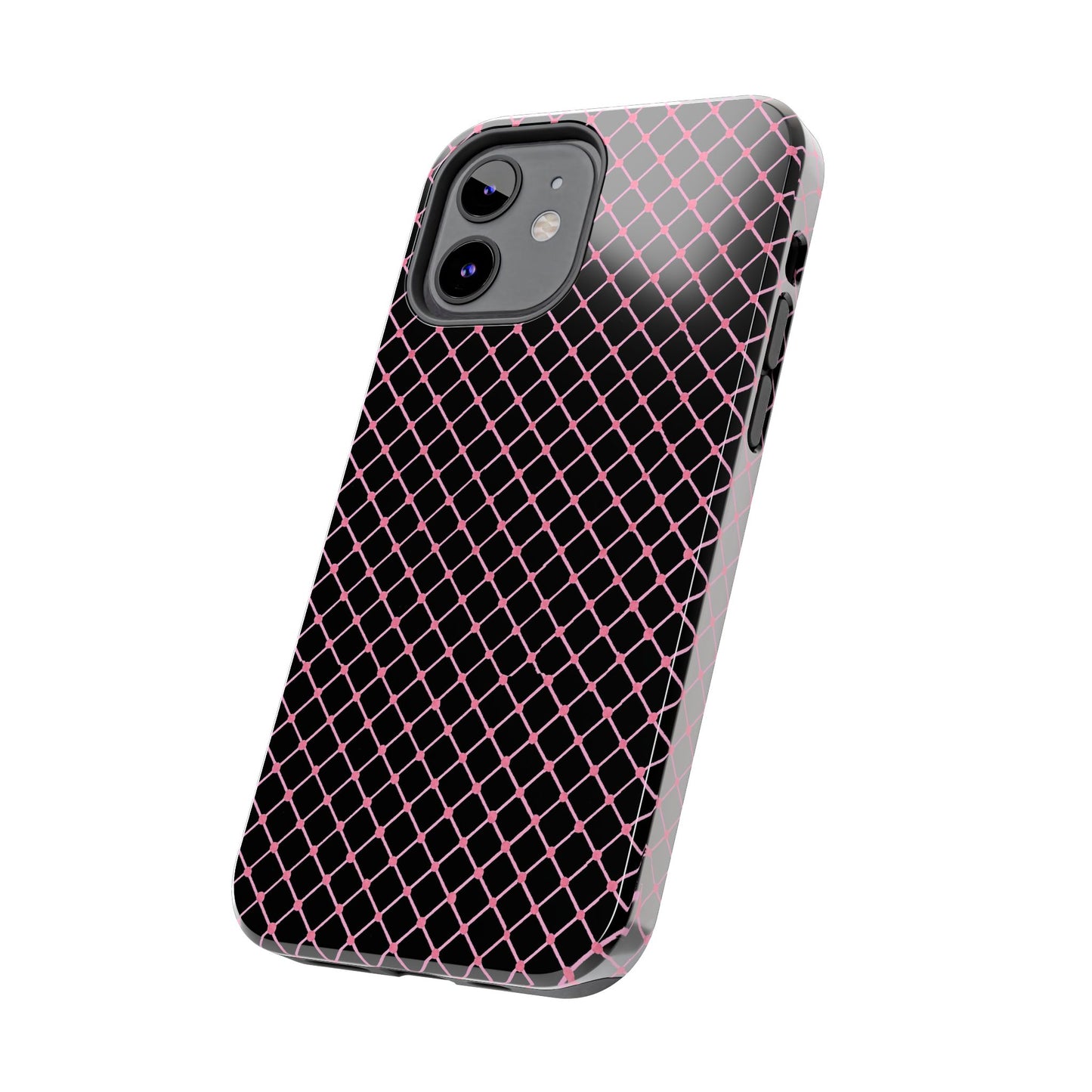 Cyclone Fence Black / Pink Phone Case