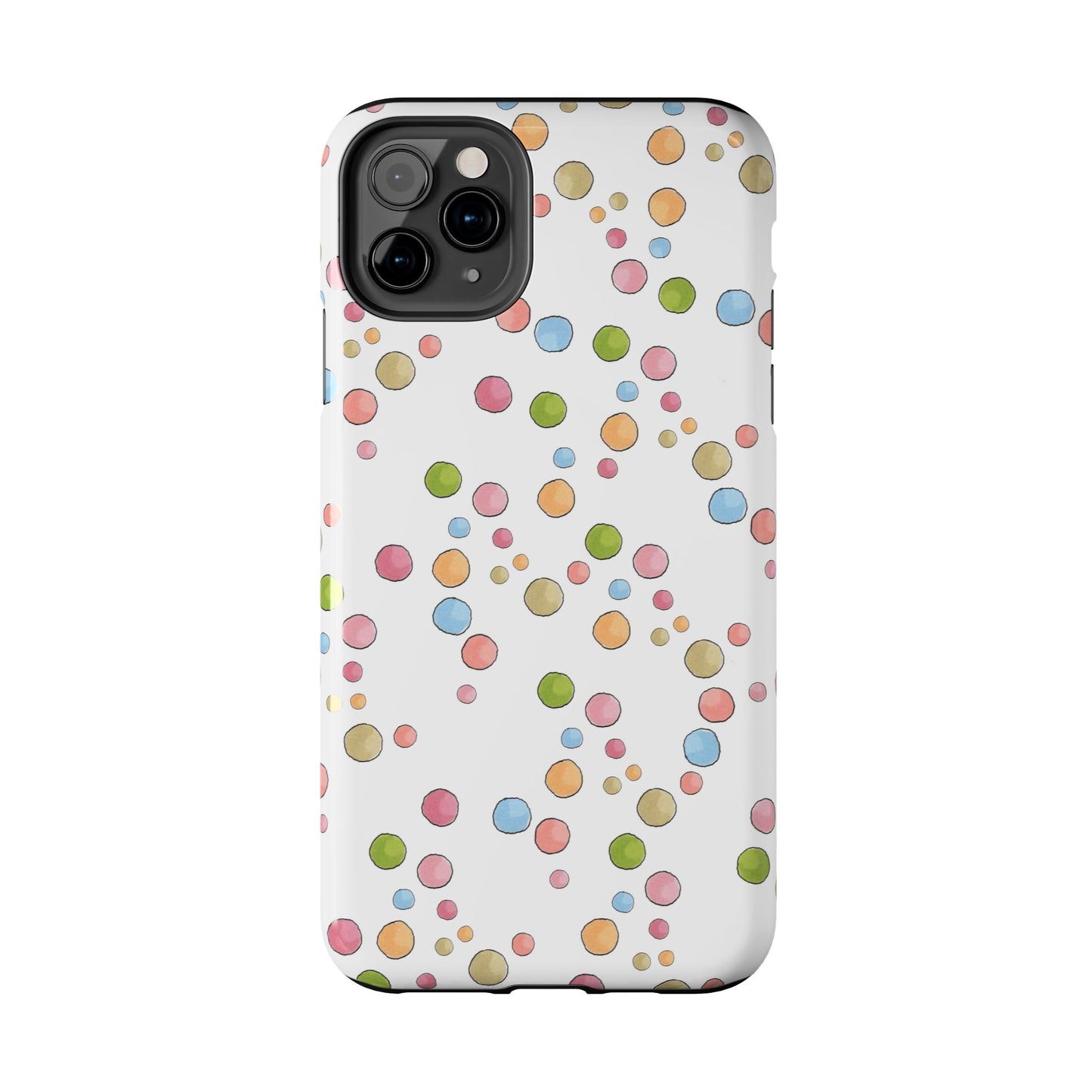 Clown Dots White Phone Case