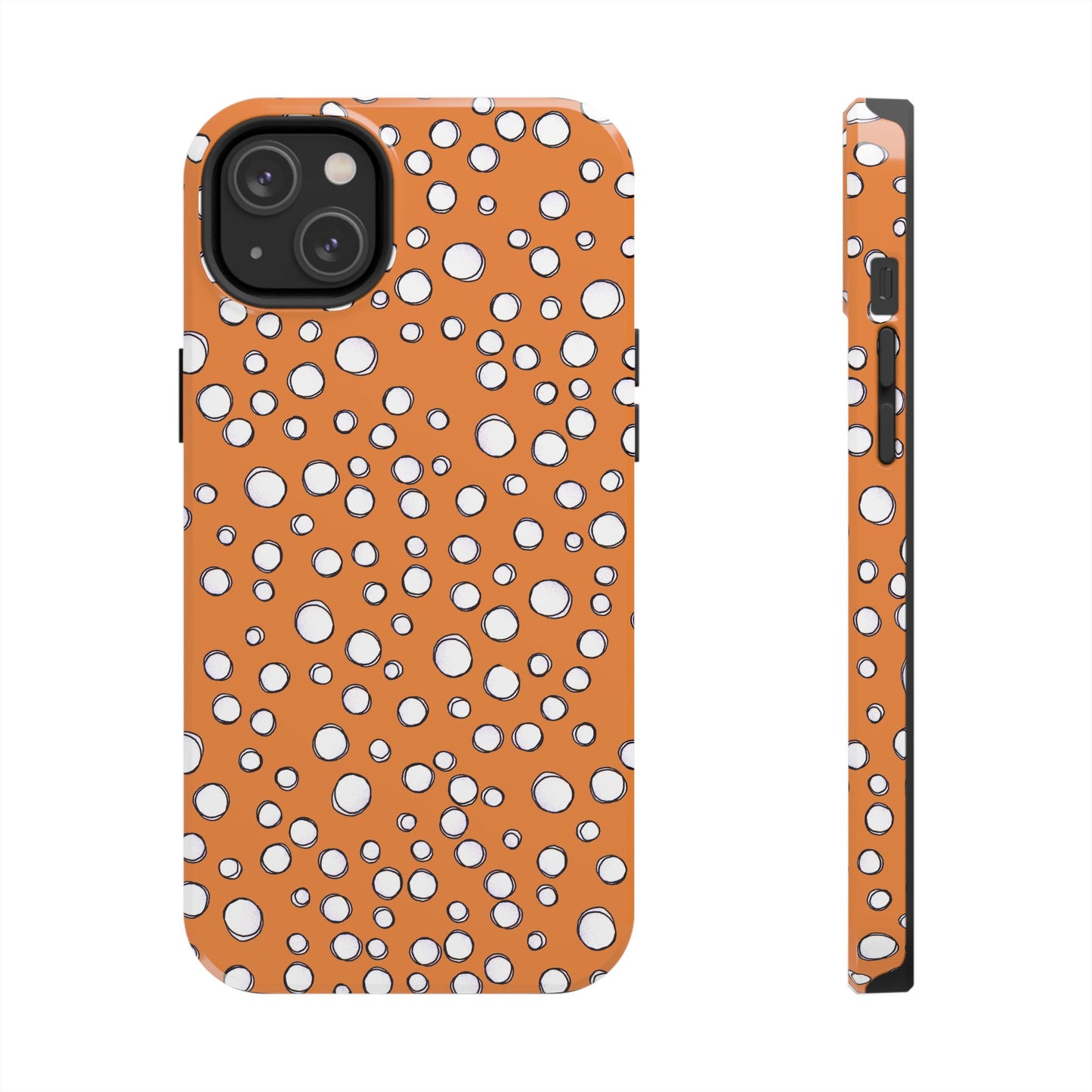 Pot Dots Orange Phone Case