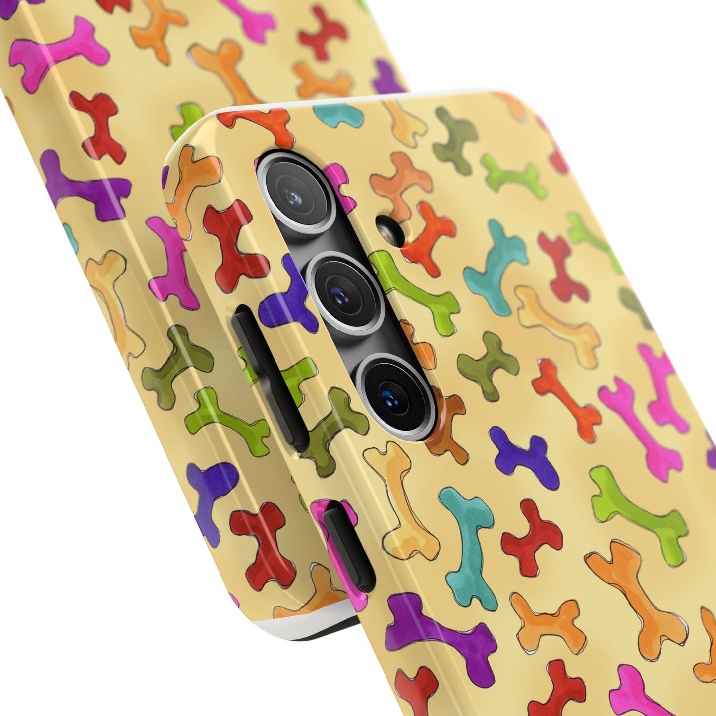 Happy Bones Yellow Phone Case