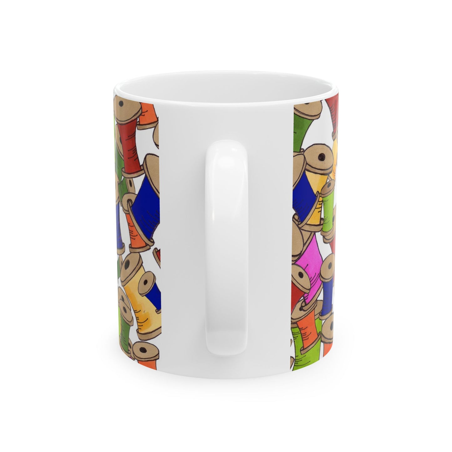 Spoolopoly White Cup