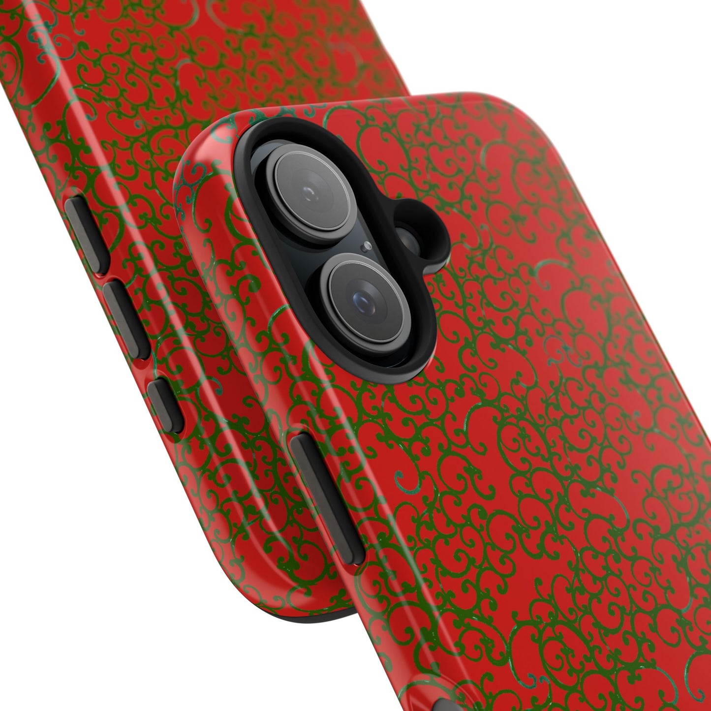 Scrollie Red / Green Phone Case