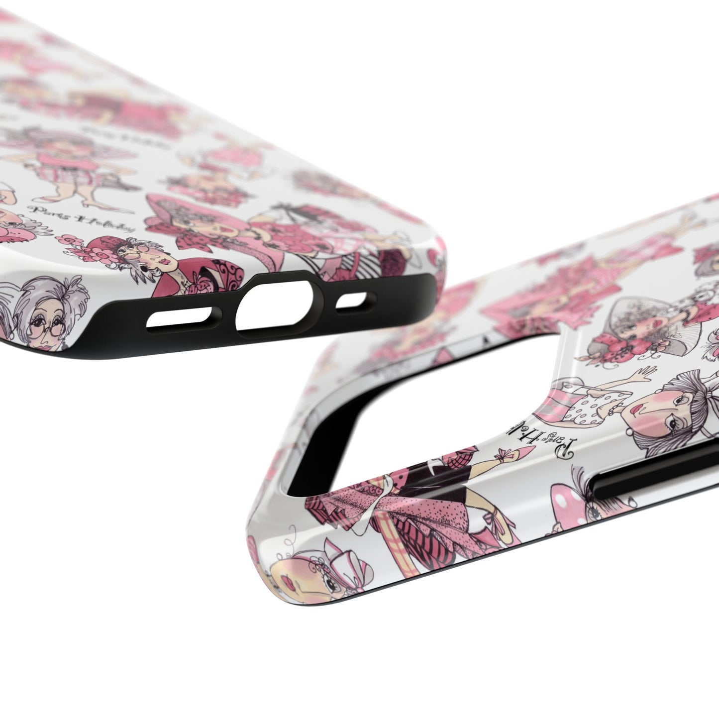 Parisians White Phone Case