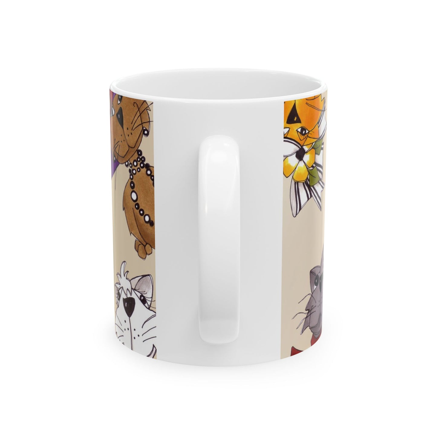Spice Cats Tossed Muslin Cup