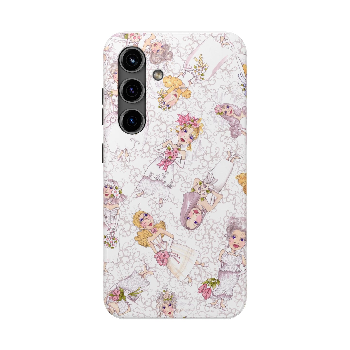 Bridal Scroll Phone Case