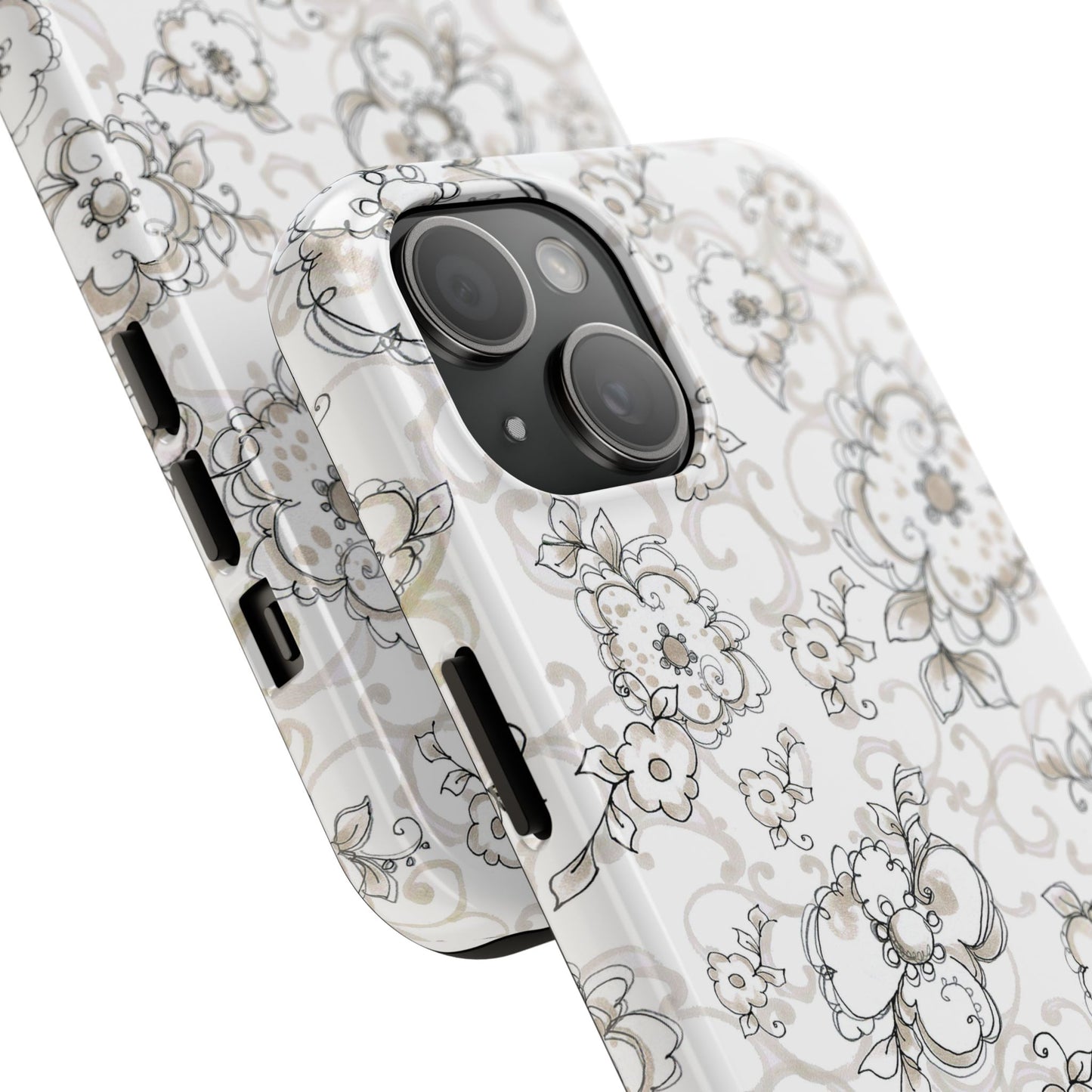 Angel Flowers Phone Case