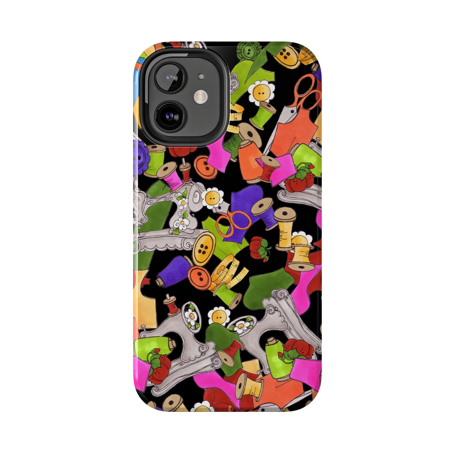 Kaleidasew Black Phone Case