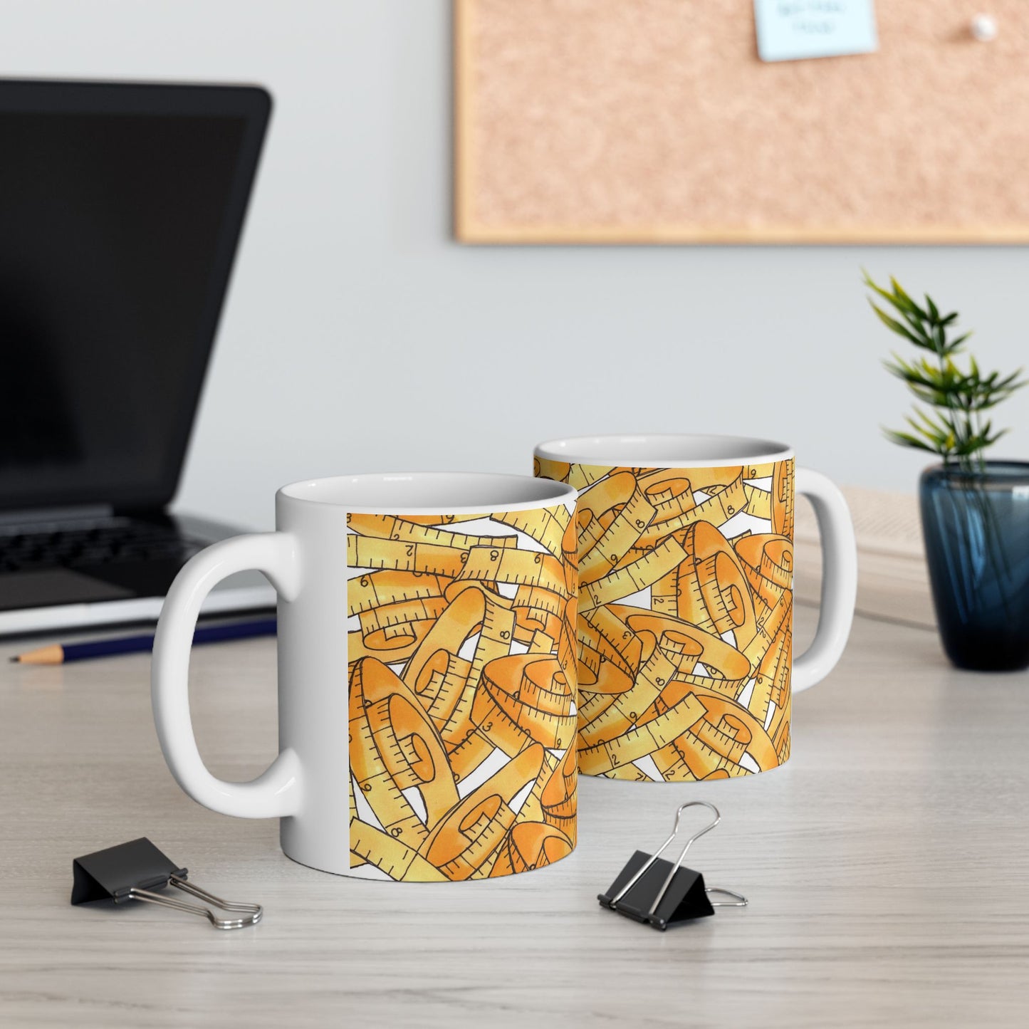 Tape Storm White Cup