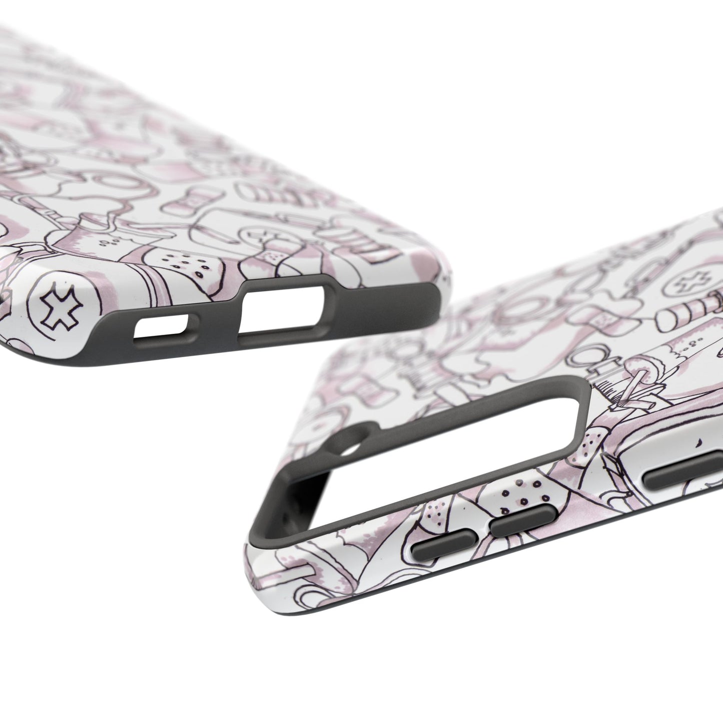 Med Stuff White Phone Case